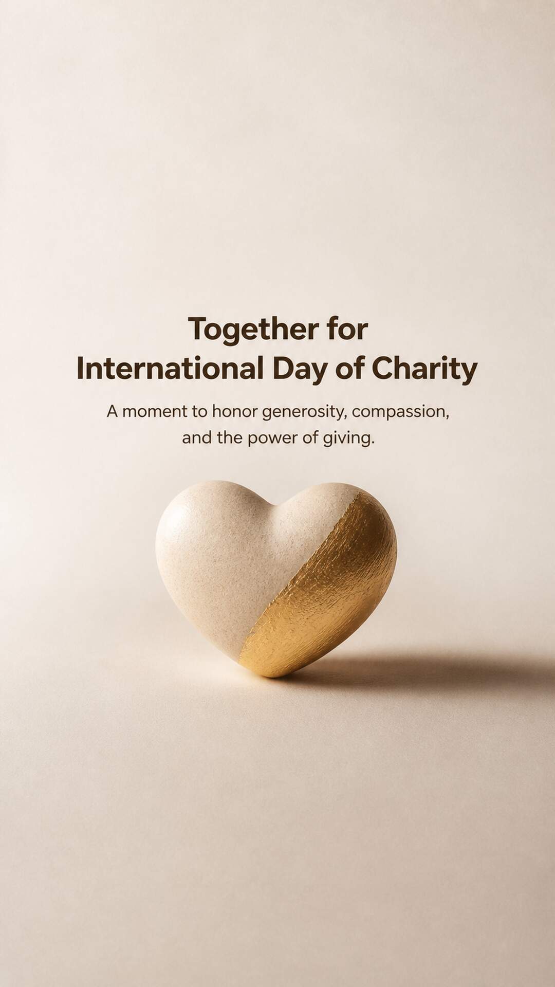 International Day of Charity - International Day of Charity Invitation Template by Reel Invite