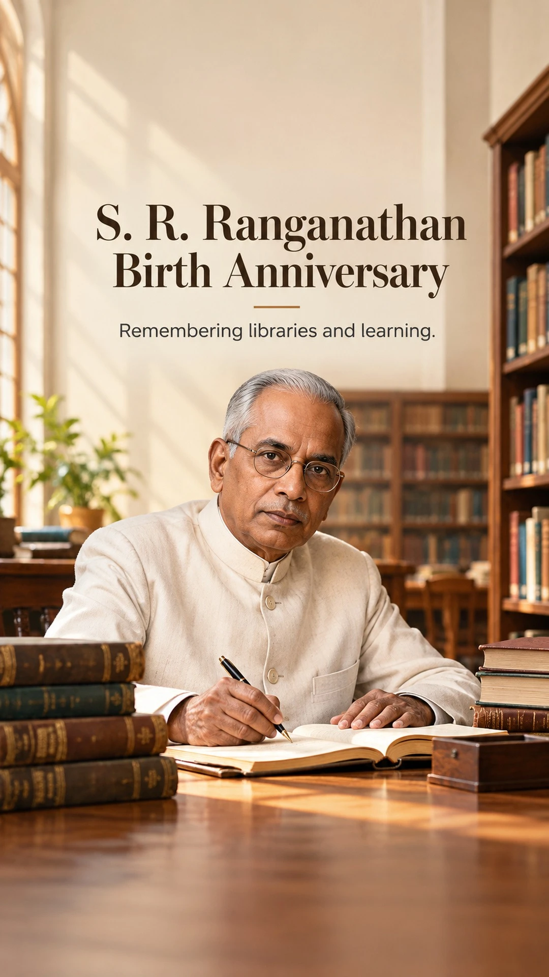 S. R. Ranganathan Birth Anniversary