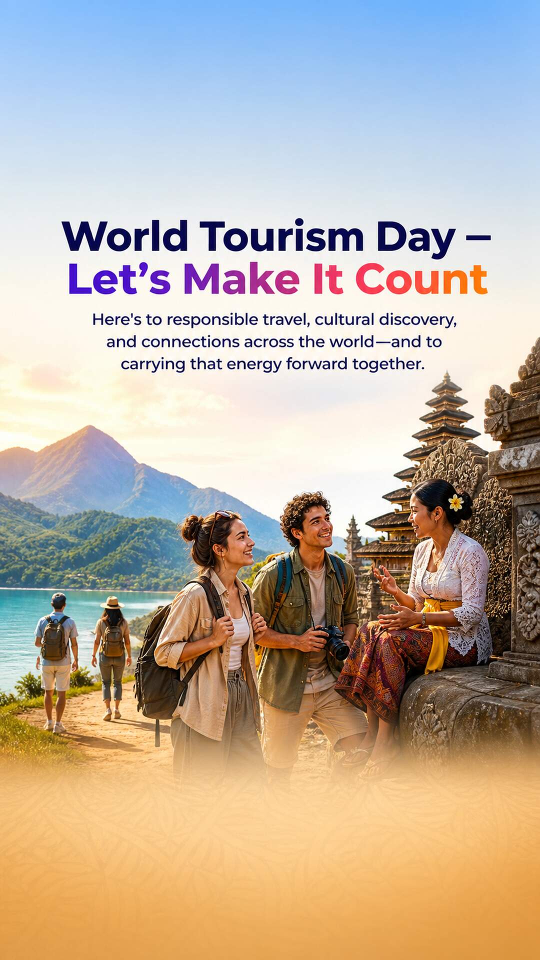 World Tourism Day - World Tourism Day Invitation Template by Reel Invite