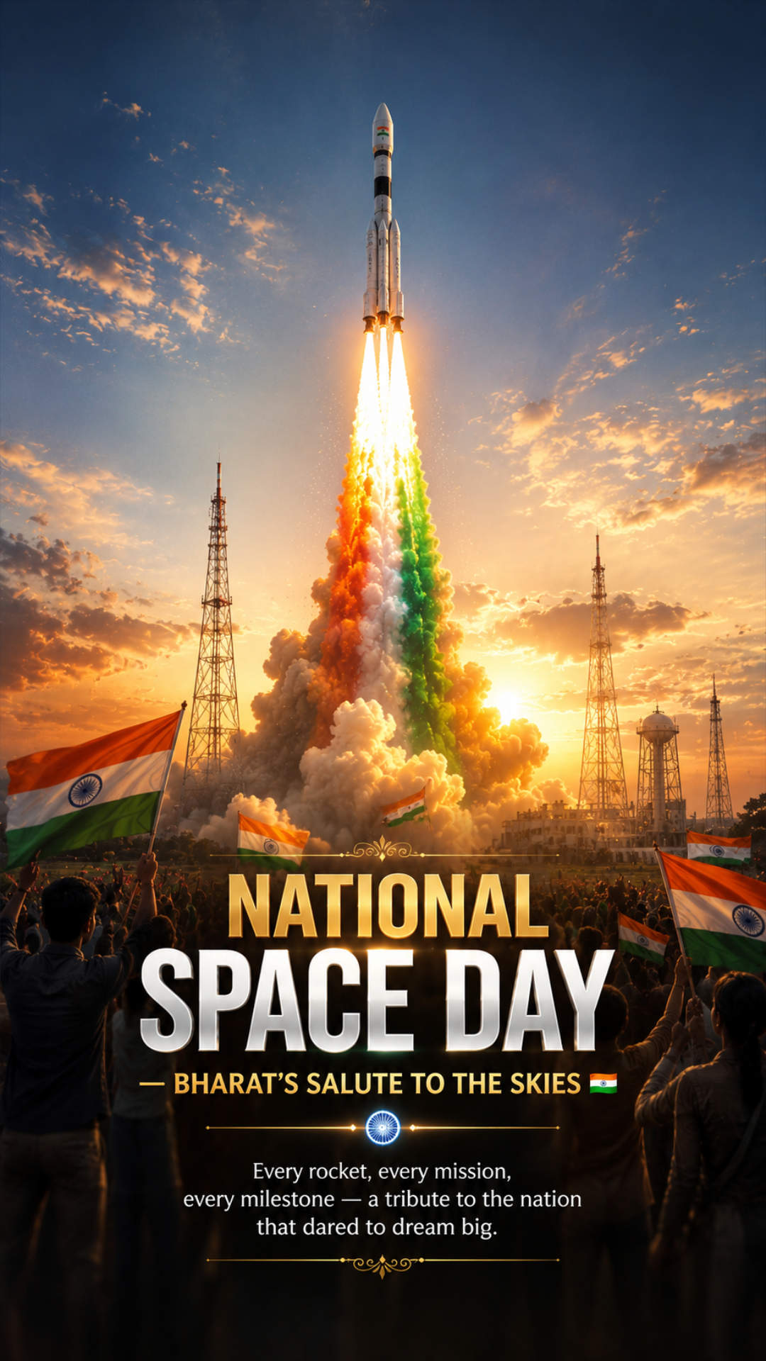National Space Day - National Space Day Invitation Template by Reel Invite