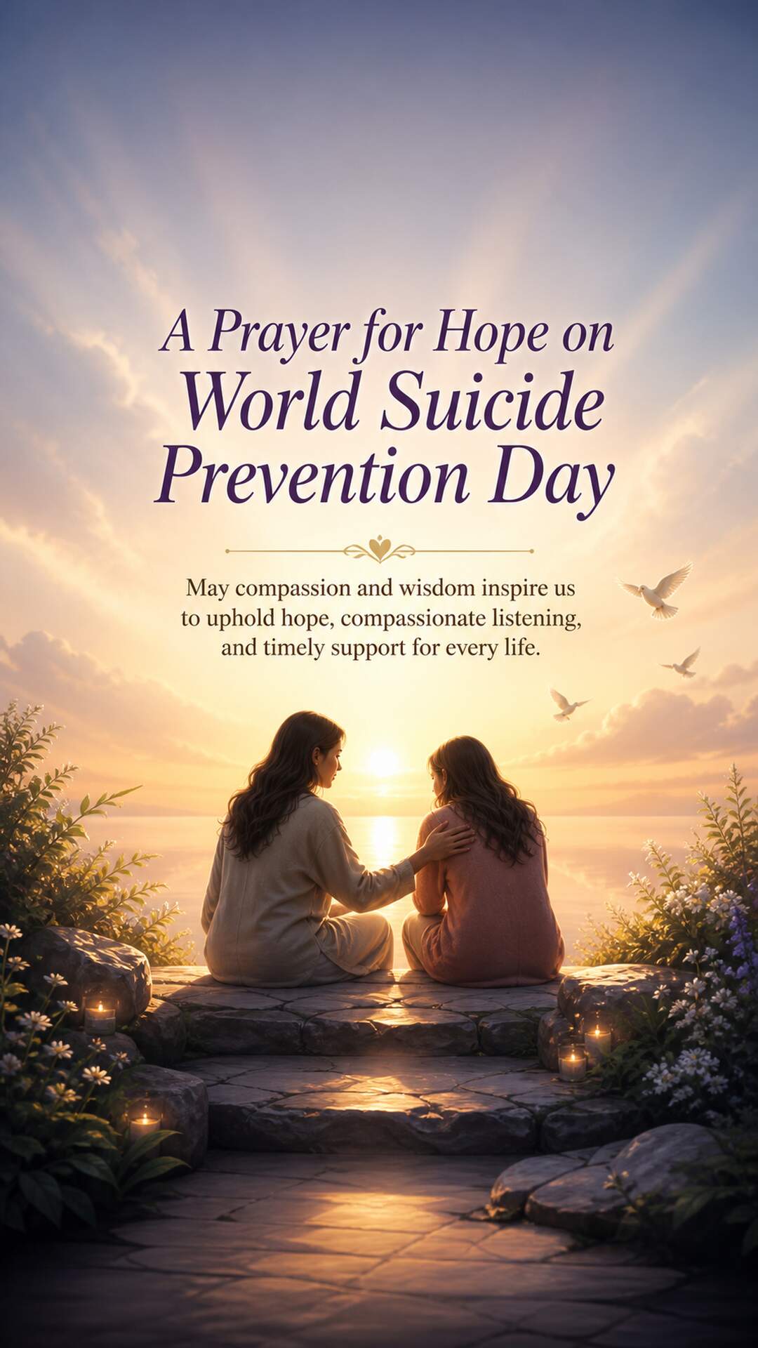 World Suicide Prevention Day - World Suicide Prevention Day Invitation Template by Reel Invite