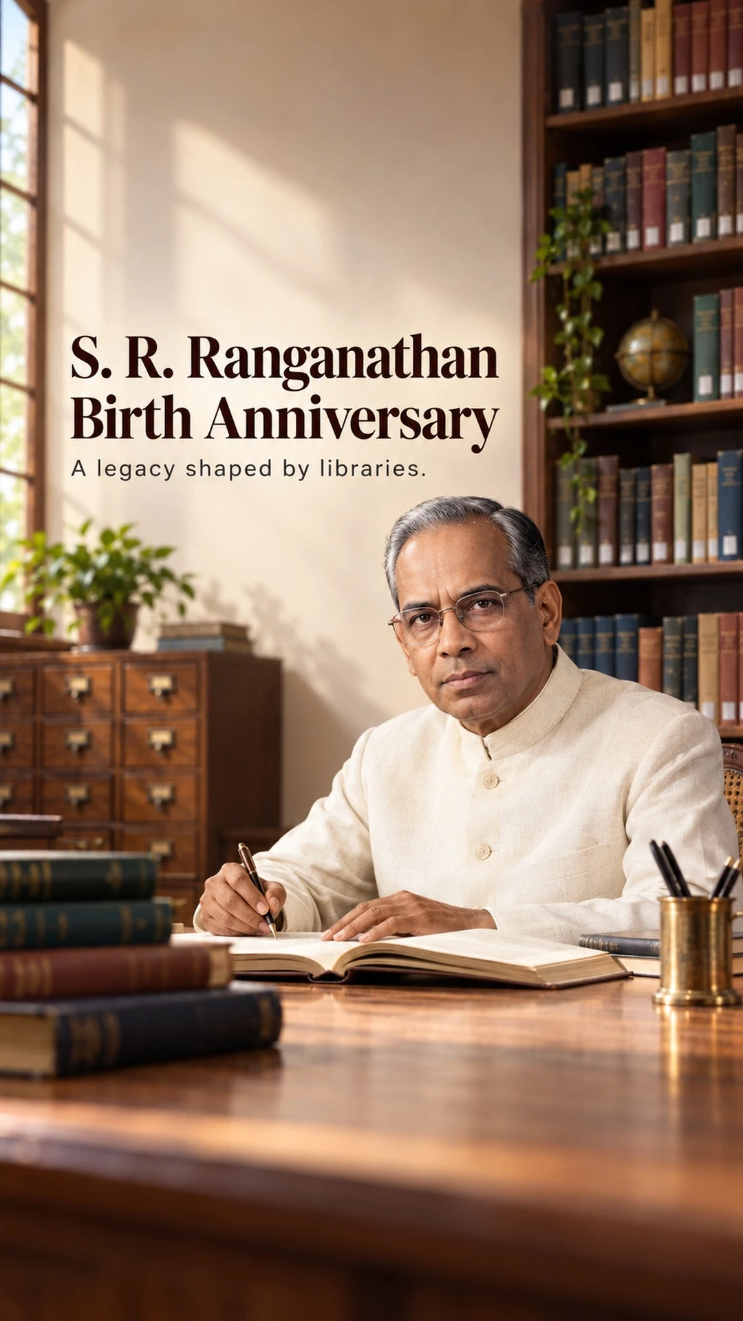 S. R. Ranganathan Birth Anniversary