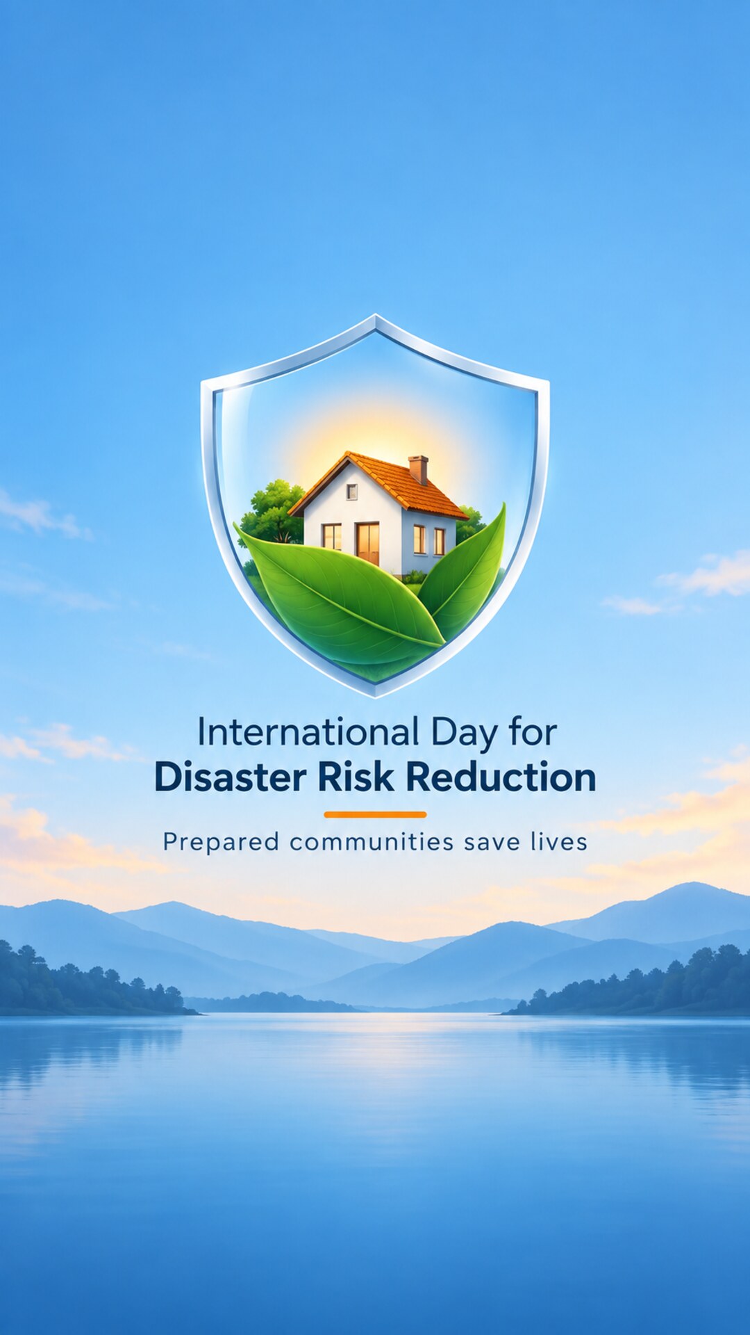 International Day for Disaster Risk Reduction - International Day for Disaster Risk Reduction Invitation Template by Reel Invite