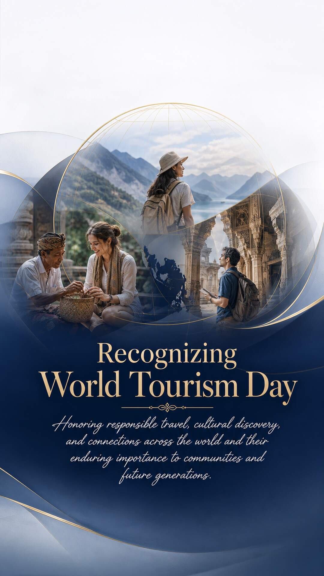 World Tourism Day - World Tourism Day Invitation Template by Reel Invite