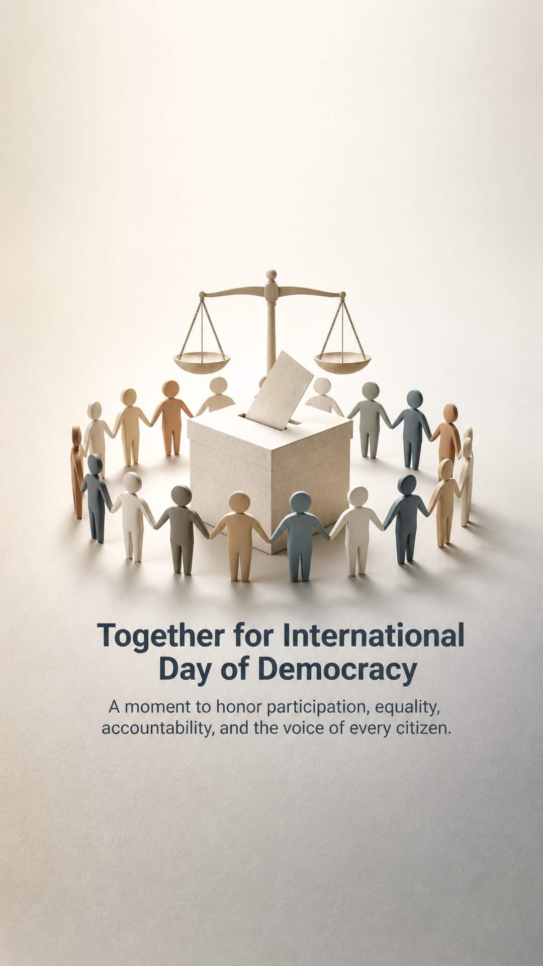 International Day of Democracy - International Day of Democracy Invitation Template by Reel Invite