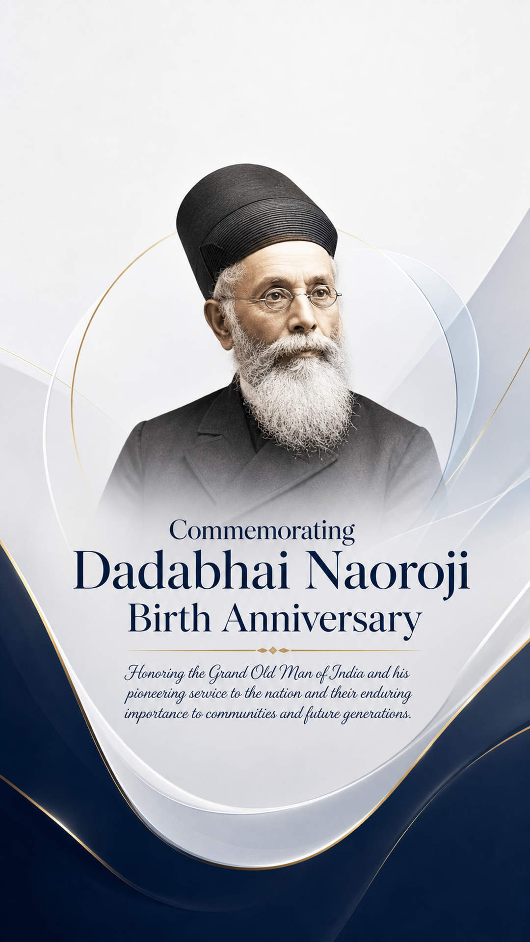 Dadabhai Naoroji Birth Anniversary