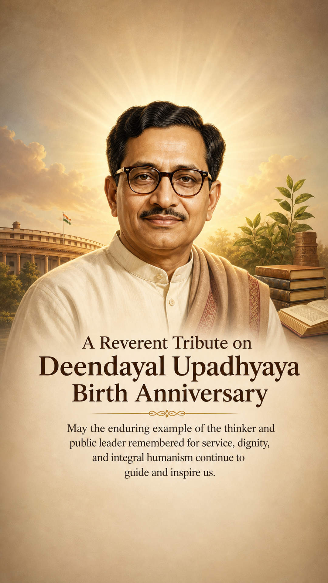 Deendayal Upadhyaya Birth Anniversary