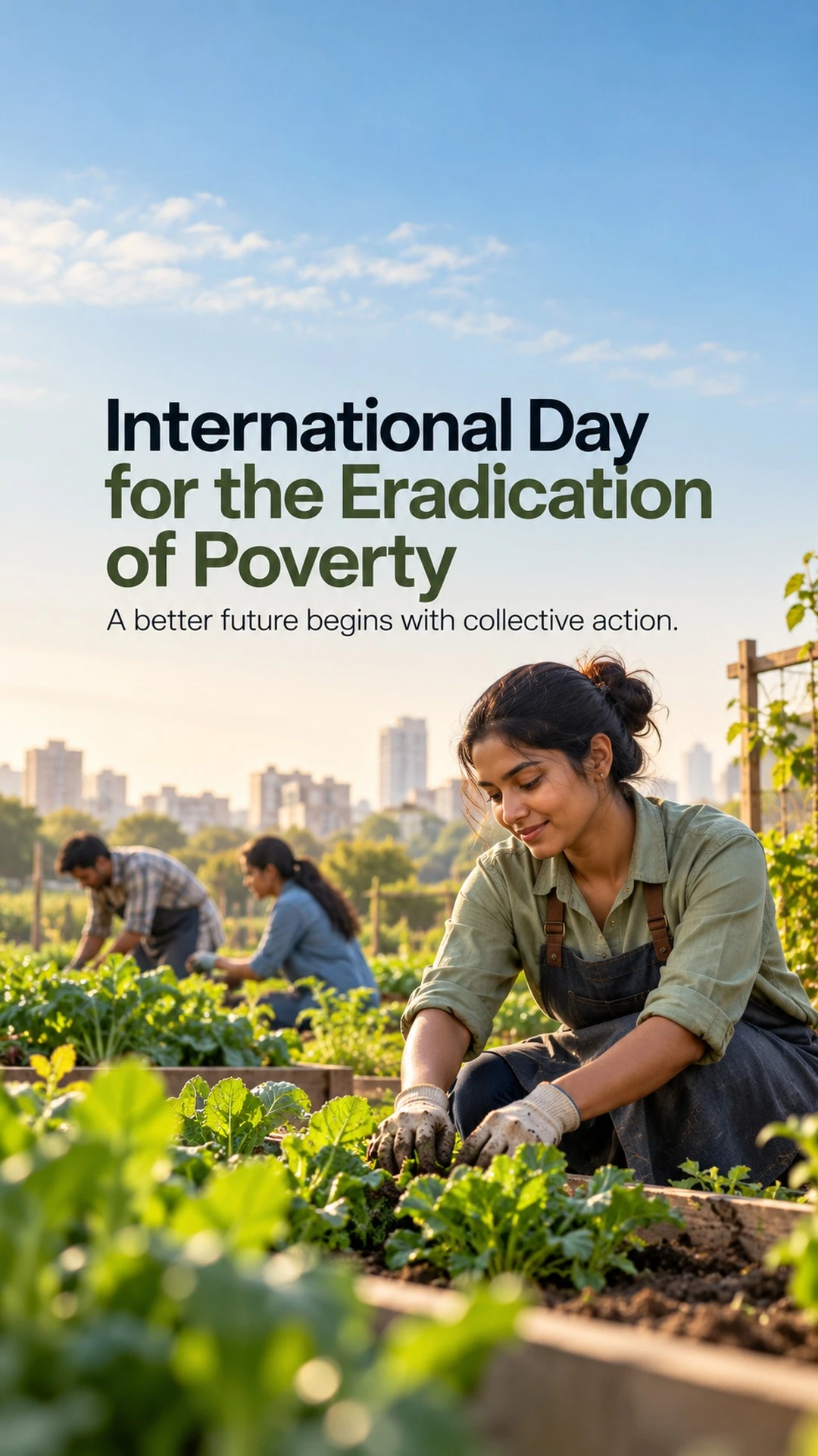 International Day for the Eradication of Poverty - International Day for the Eradication of Poverty Invitation Template by Reel Invite