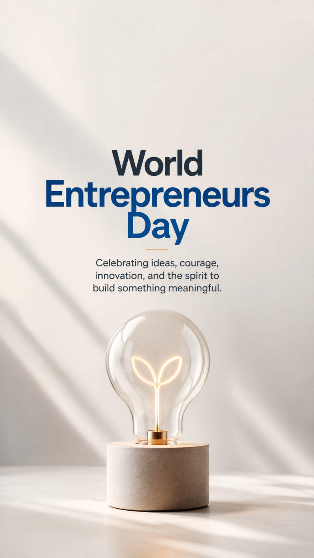 World Entrepreneurs Day