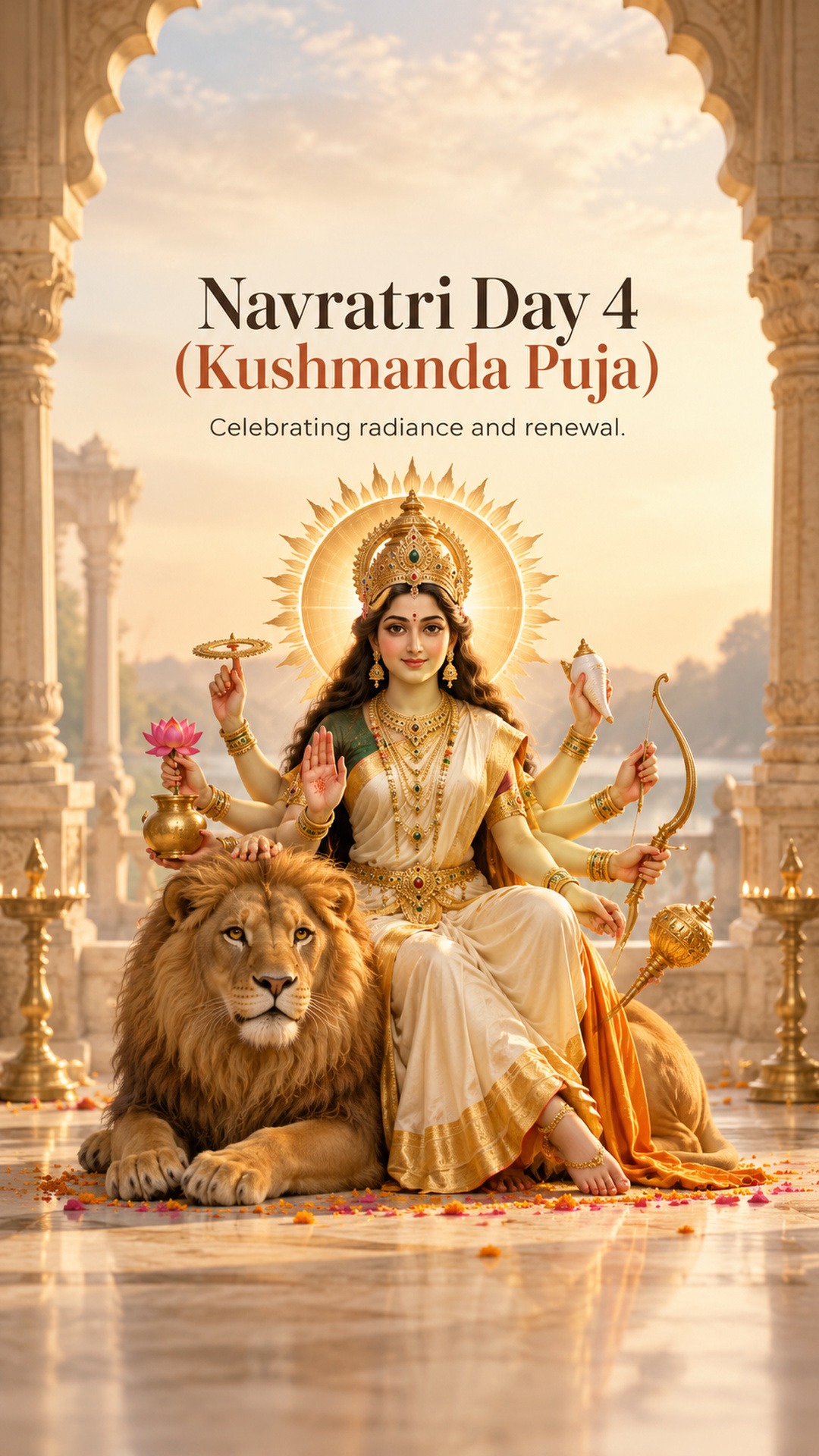 Navratri Day 4 (Kushmanda Puja)