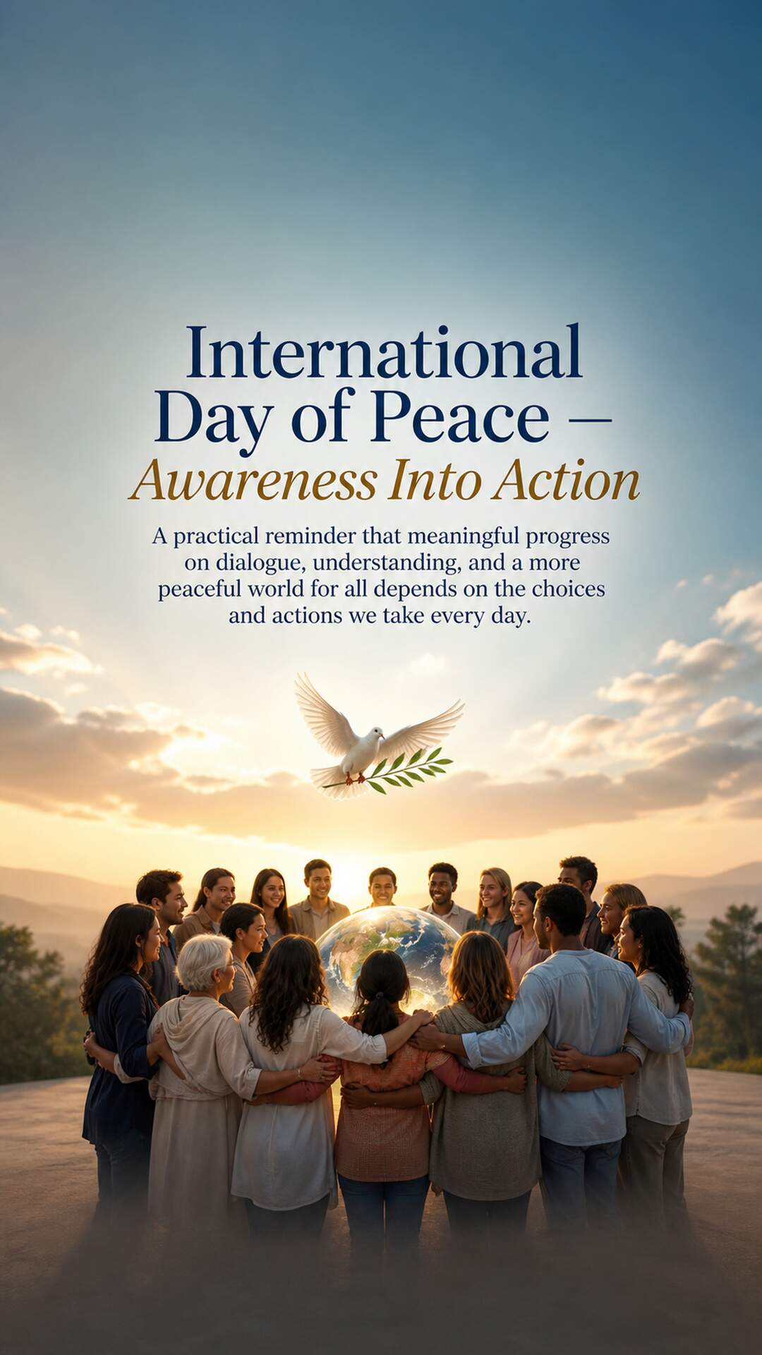 International Day of Peace - International Day of Peace Invitation Template by Reel Invite