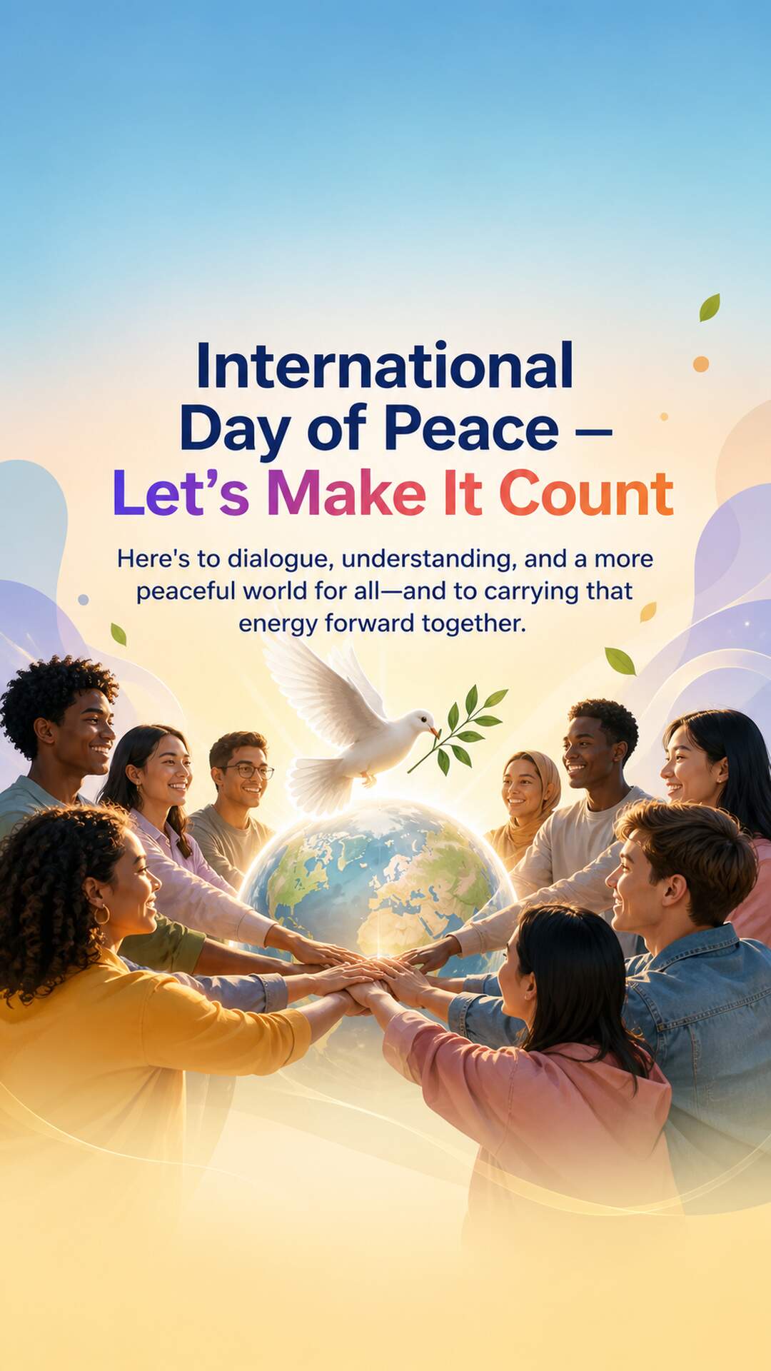 International Day of Peace - International Day of Peace Invitation Template by Reel Invite