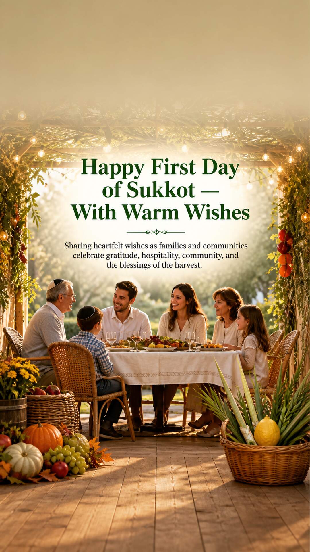 First Day of Sukkot