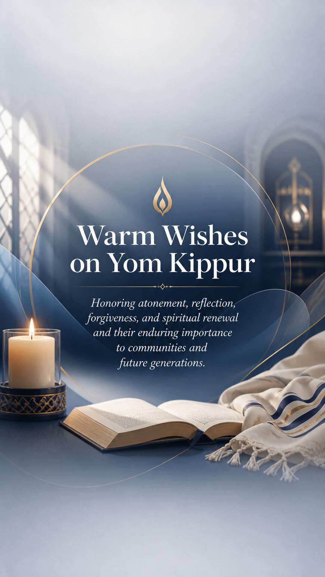 Yom Kippur - Yom Kippur Invitation Template by Reel Invite
