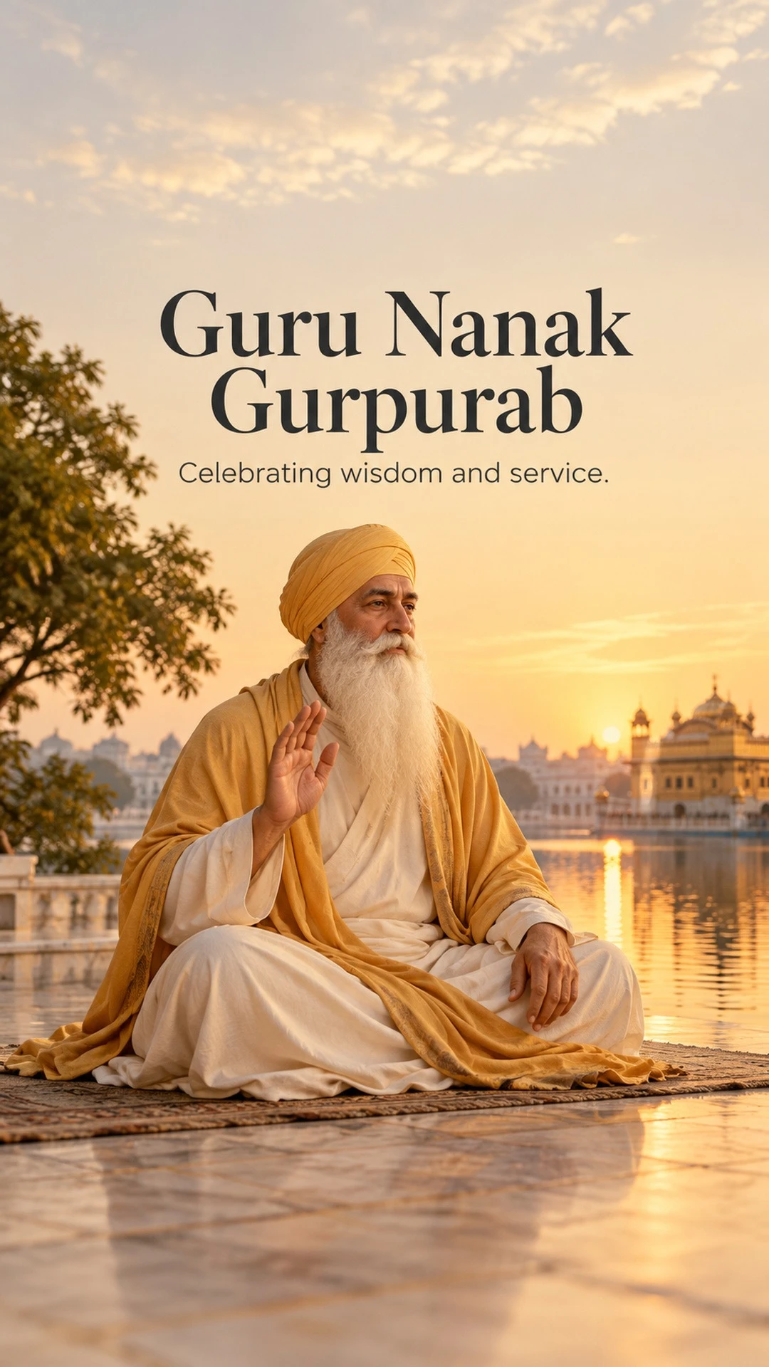 Guru Nanak Gurpurab - Guru Nanak Gurpurab Invitation Template by Reel Invite
