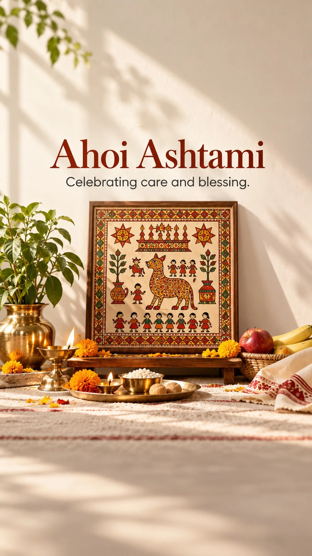 Ahoi Ashtami - Ahoi Ashtami Invitation Template by Reel Invite