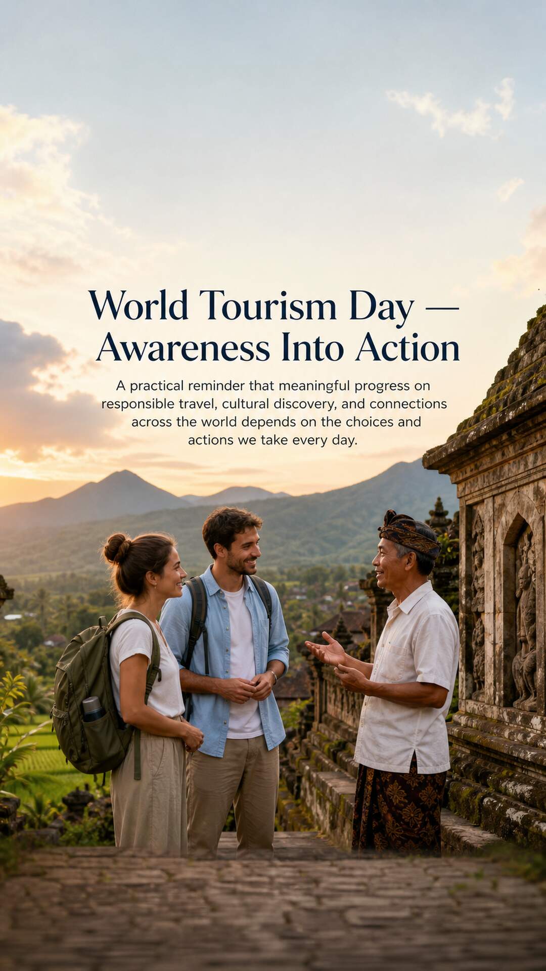 World Tourism Day - World Tourism Day Invitation Template by Reel Invite