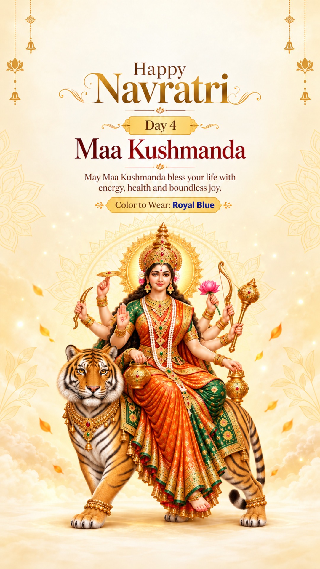 Navratri Day 4 (Kushmanda Puja)