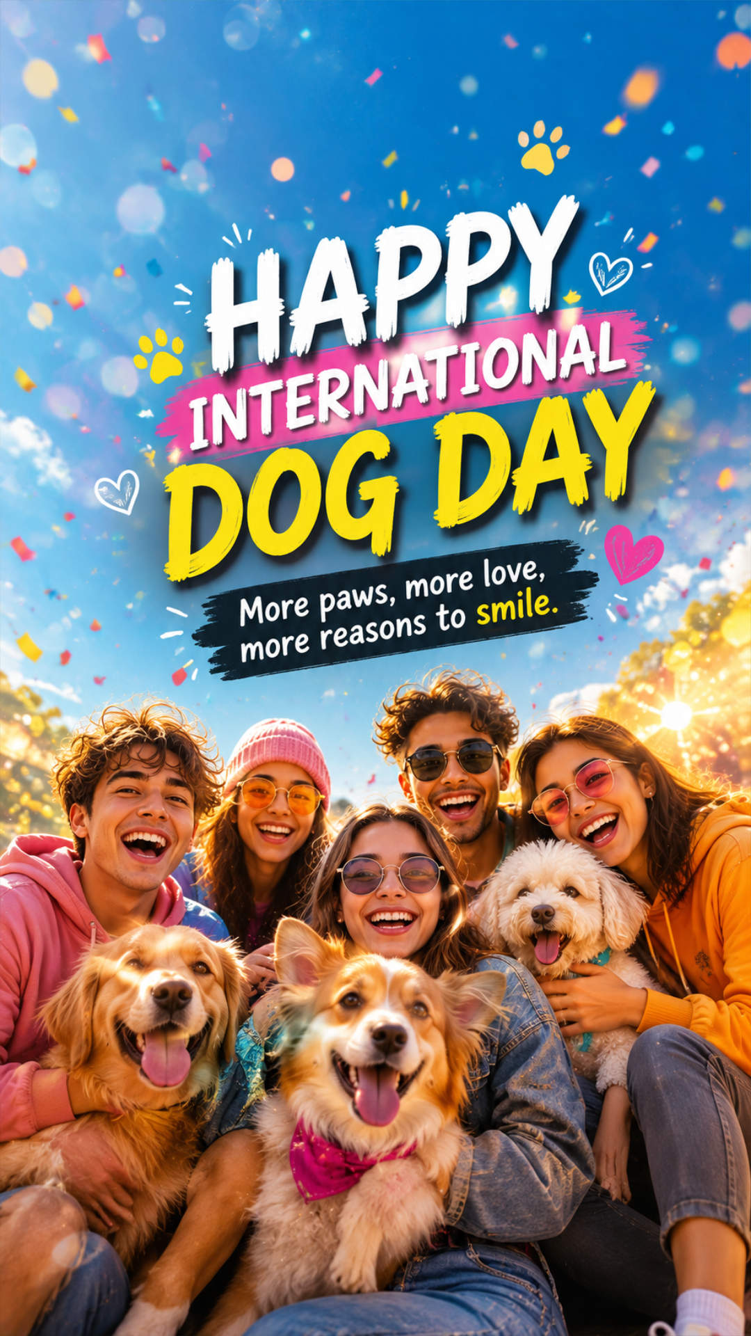 International Dog Day - International Dog Day Invitation Template by Reel Invite