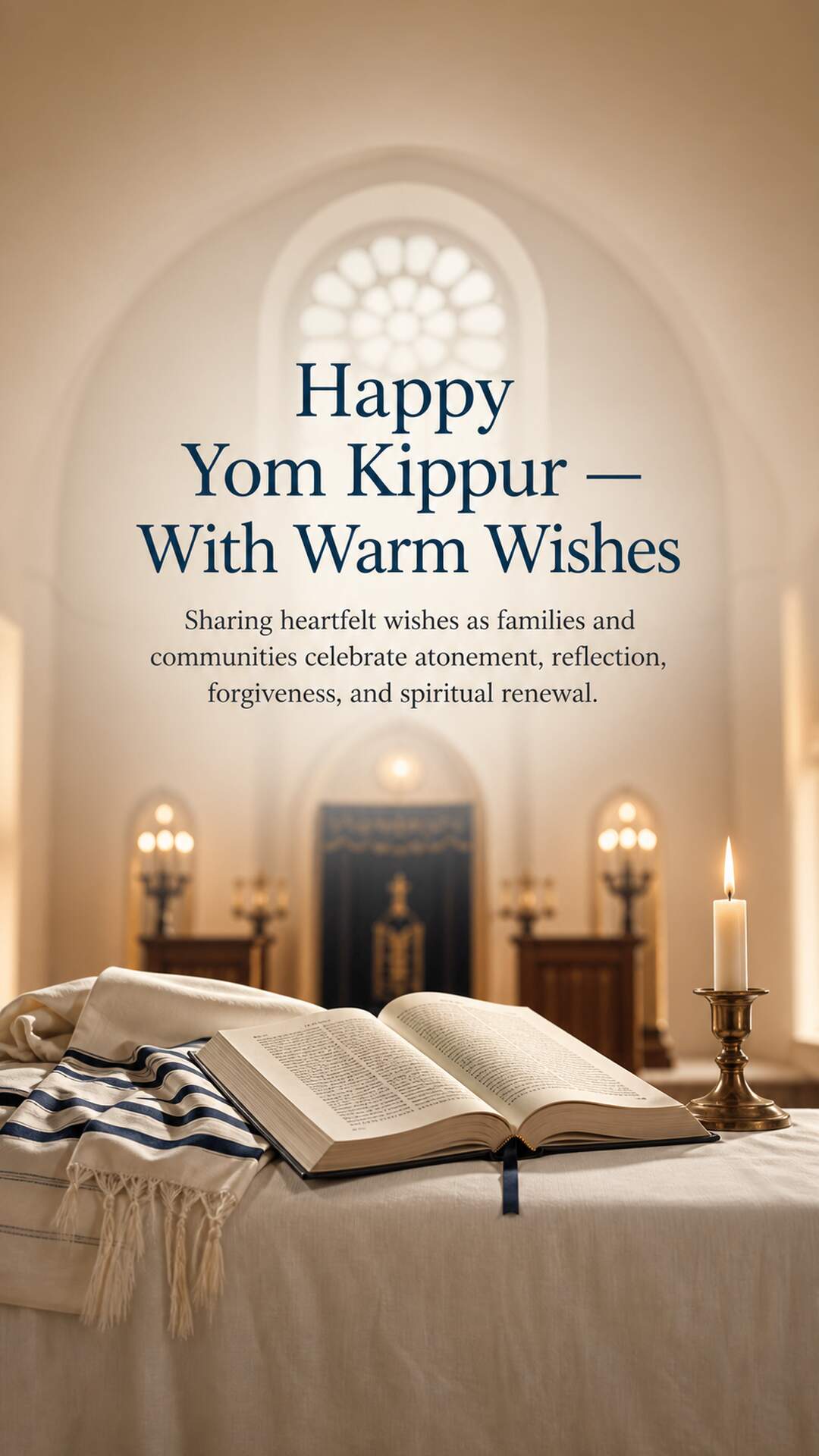 Yom Kippur - Yom Kippur Invitation Template by Reel Invite