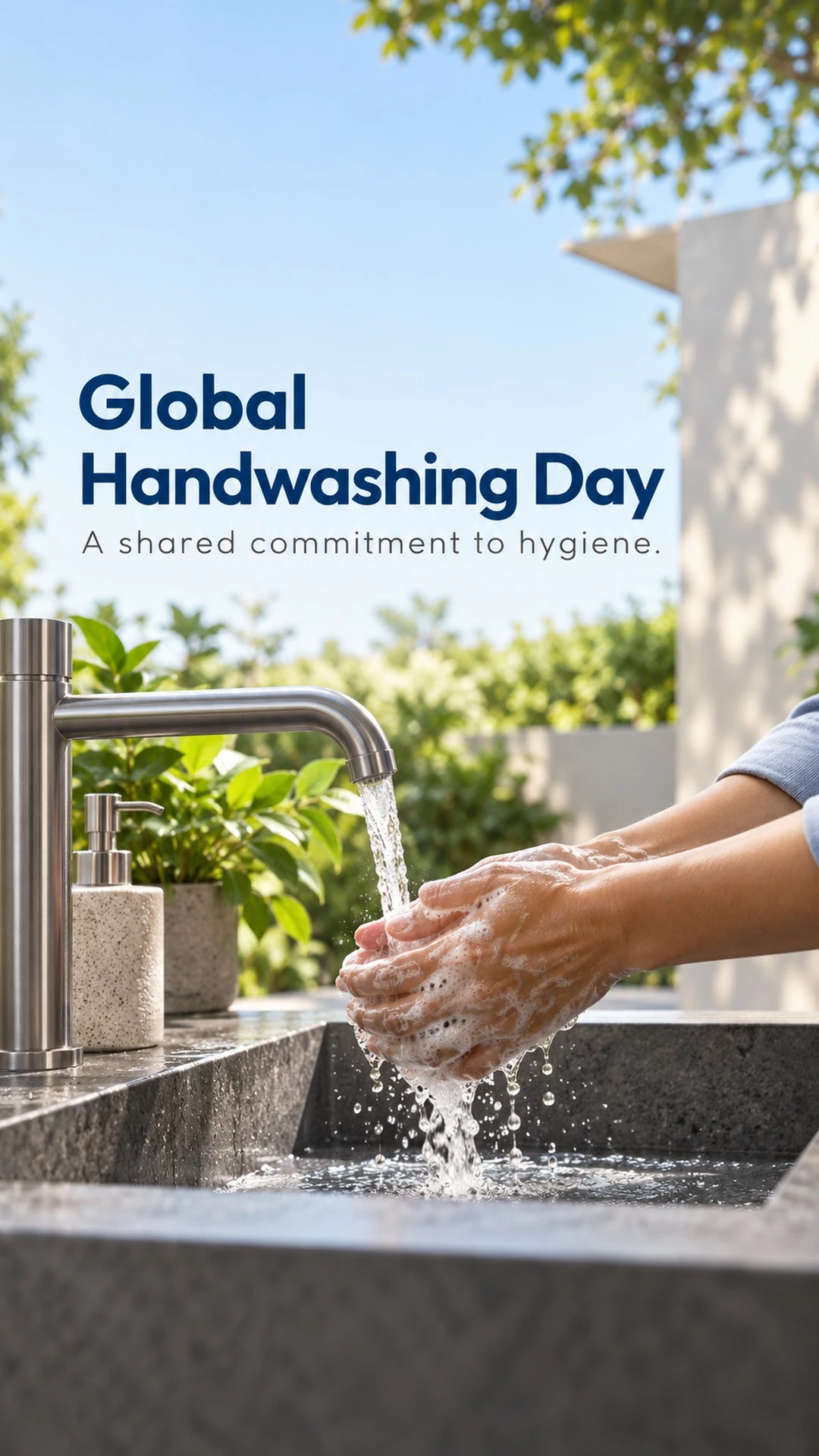 Global Handwashing Day - Global Handwashing Day Invitation Template by Reel Invite