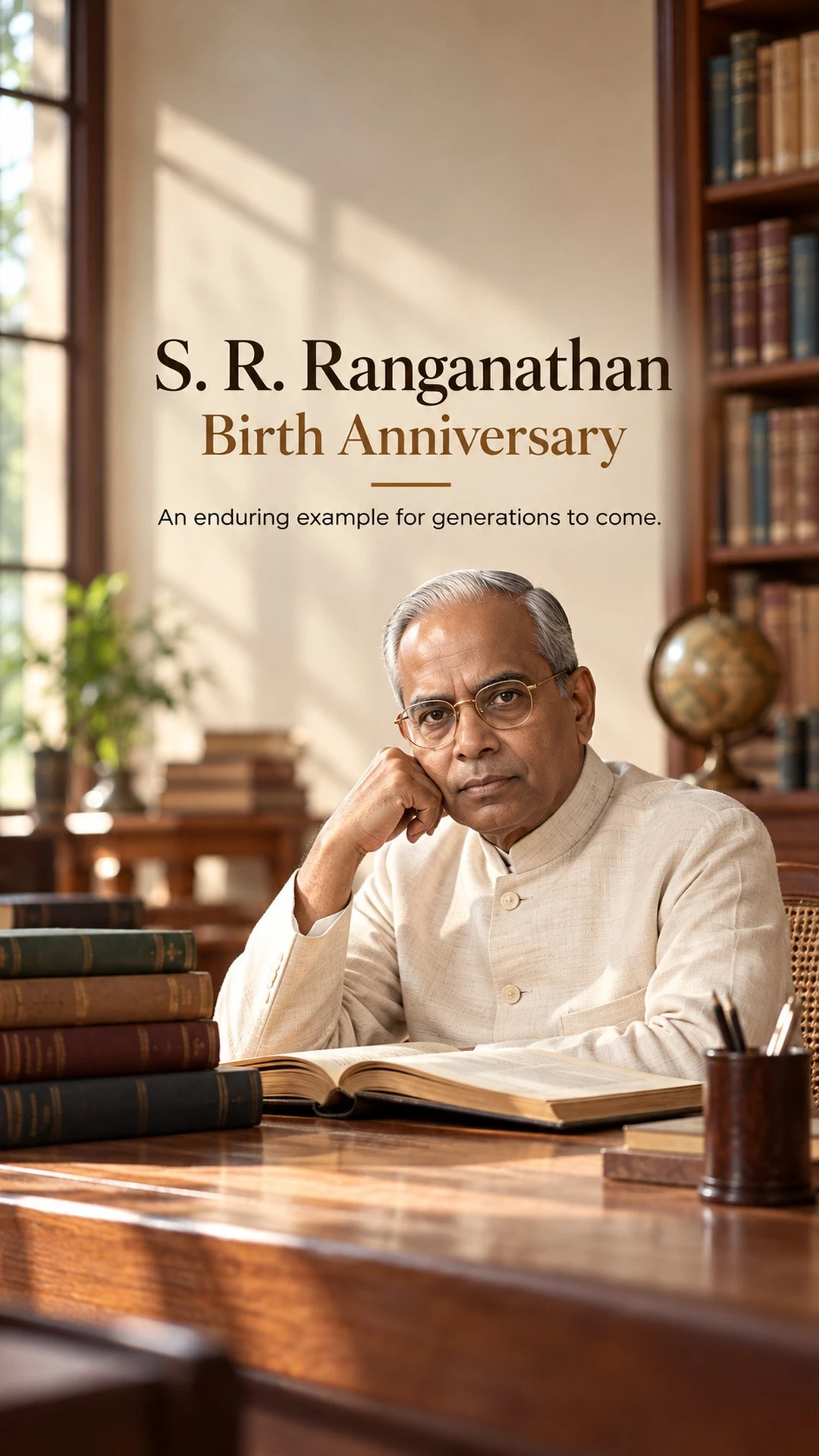 S. R. Ranganathan Birth Anniversary