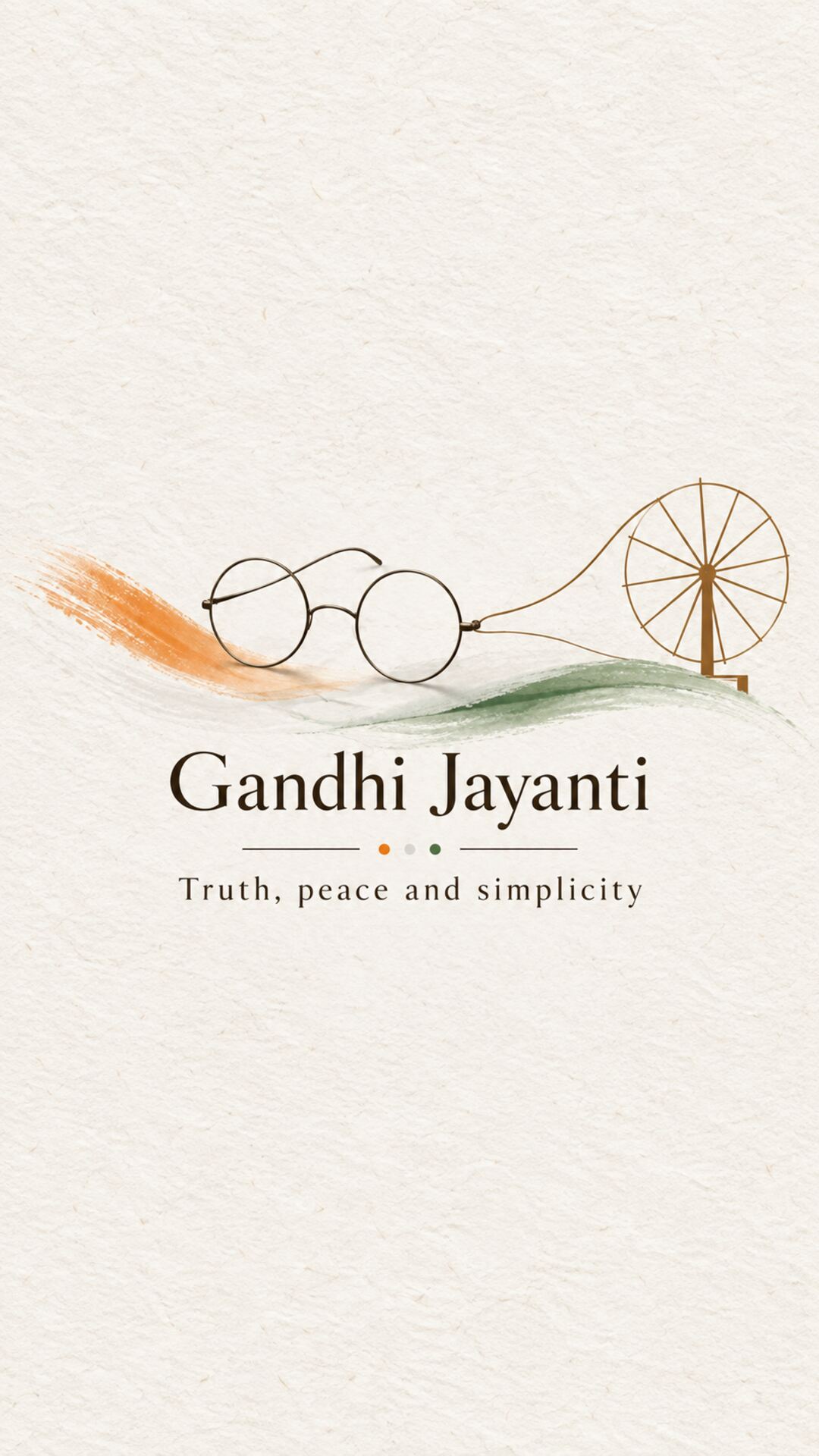 Gandhi Jayanti - Gandhi Jayanti Invitation Template by Reel Invite