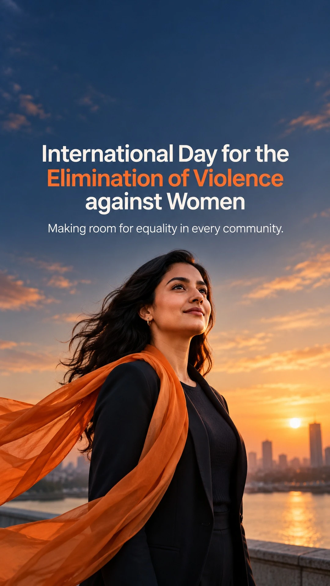 International Day for the Elimination of Violence against Women - International Day for the Elimination of Violence against Women Invitation Template by Reel Invite
