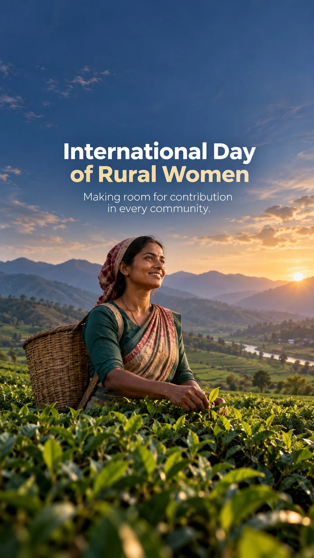 International Day of Rural Women - International Day of Rural Women Invitation Template by Reel Invite