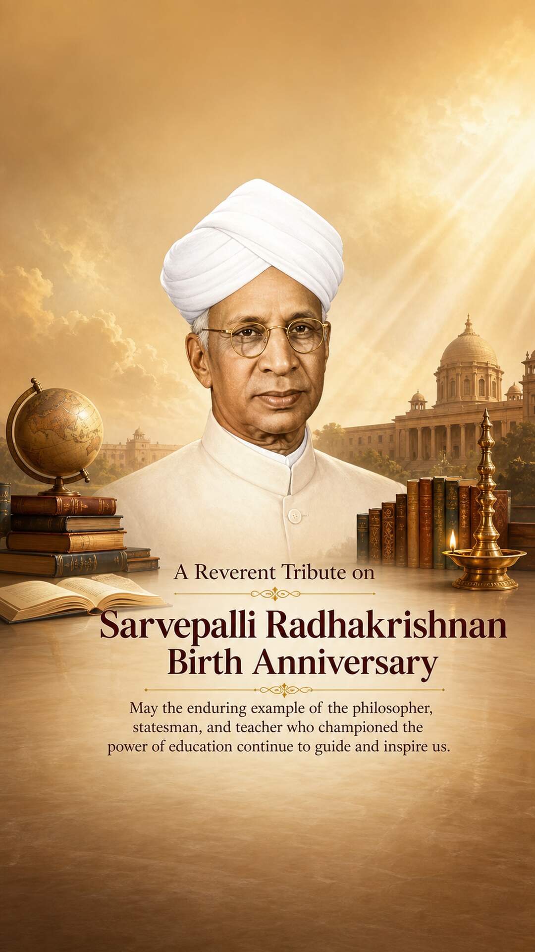Sarvepalli Radhakrishnan Birth Anniversary