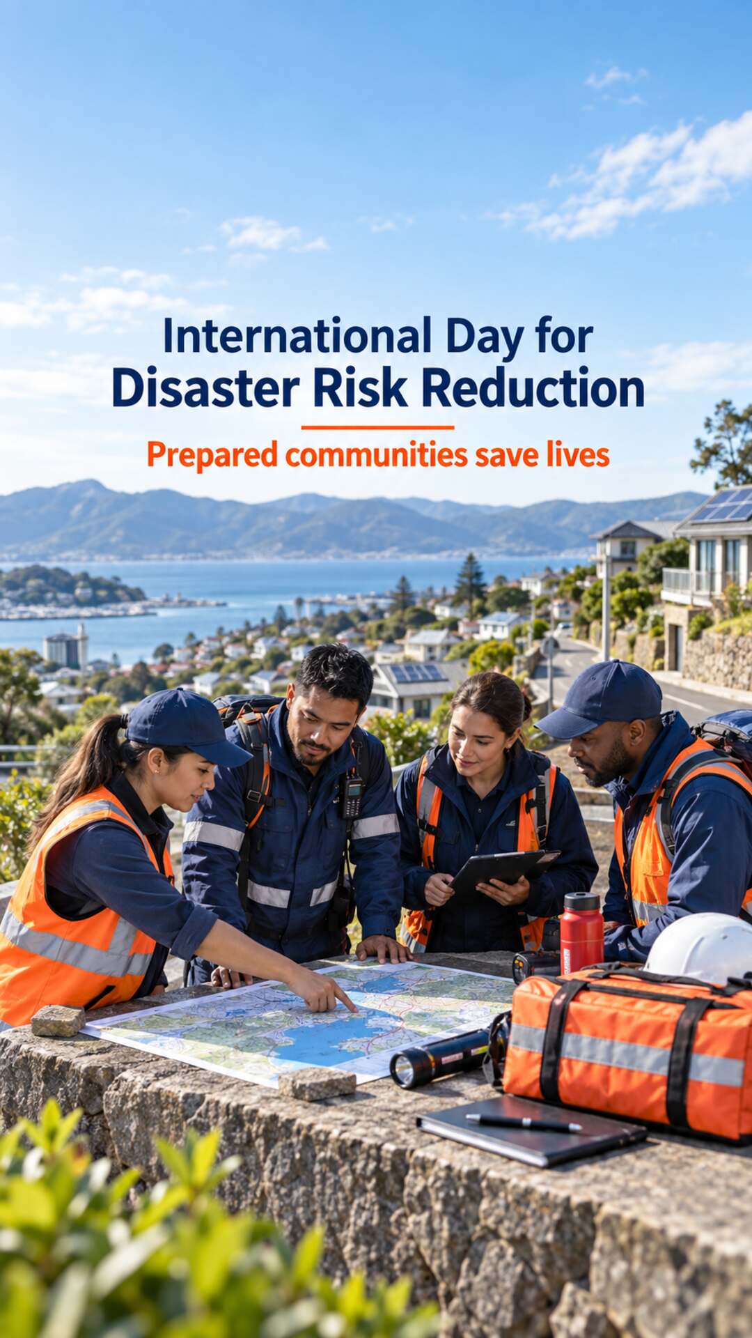 International Day for Disaster Risk Reduction - International Day for Disaster Risk Reduction Invitation Template by Reel Invite
