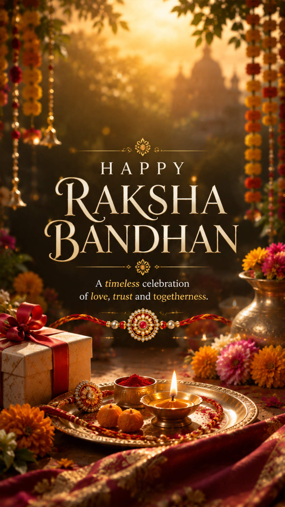 Raksha Bandhan - Raksha Bandhan Invitation Template by Reel Invite