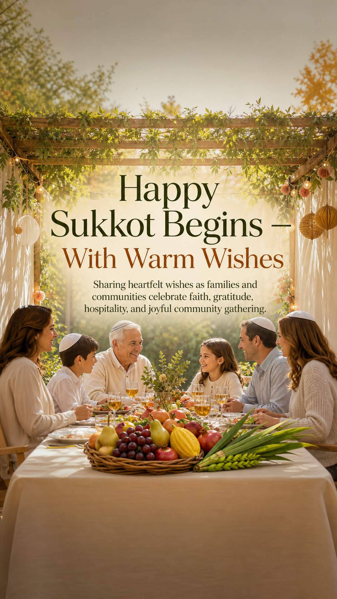 Sukkot Begins