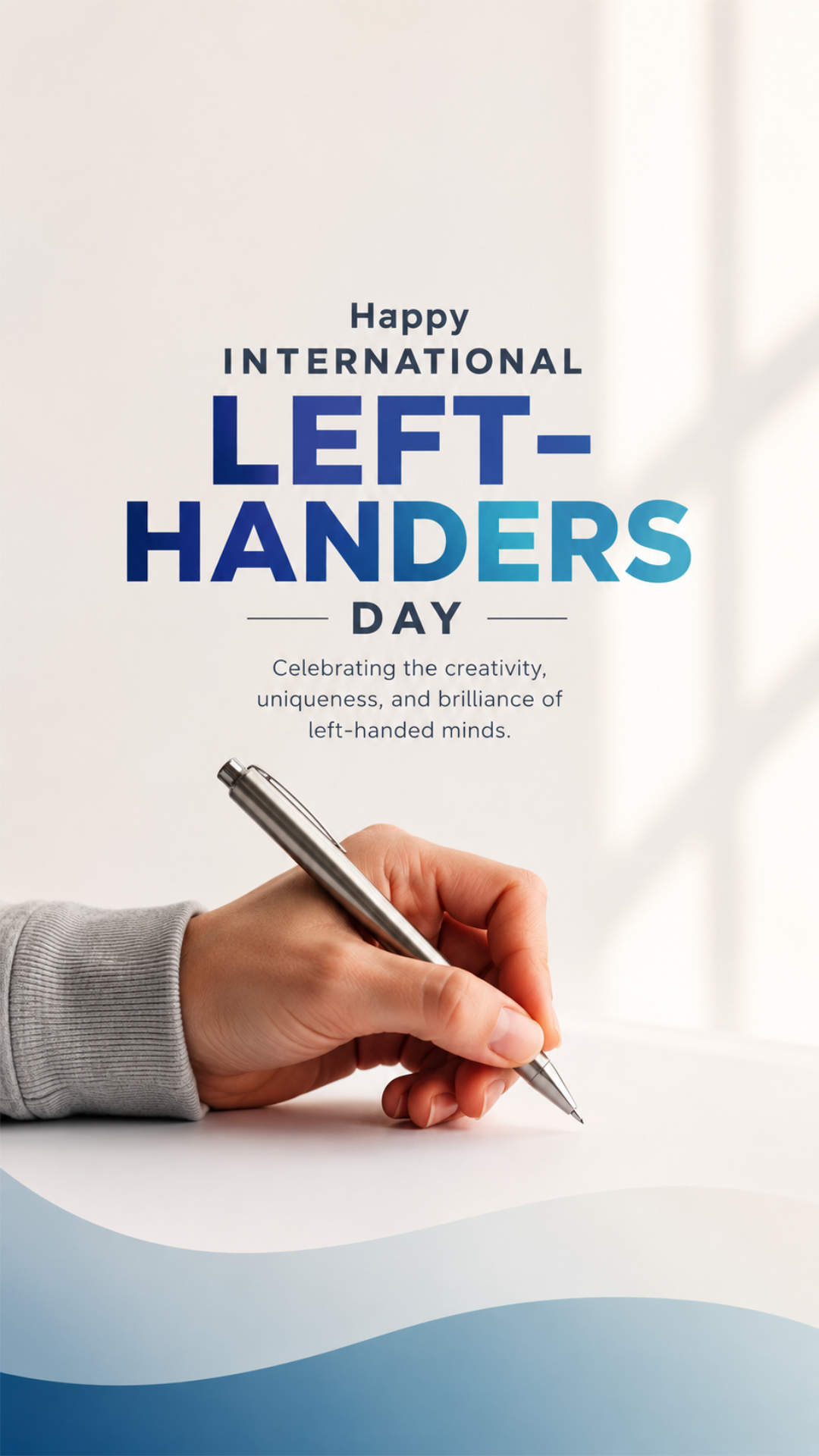 International Left-Handers Day