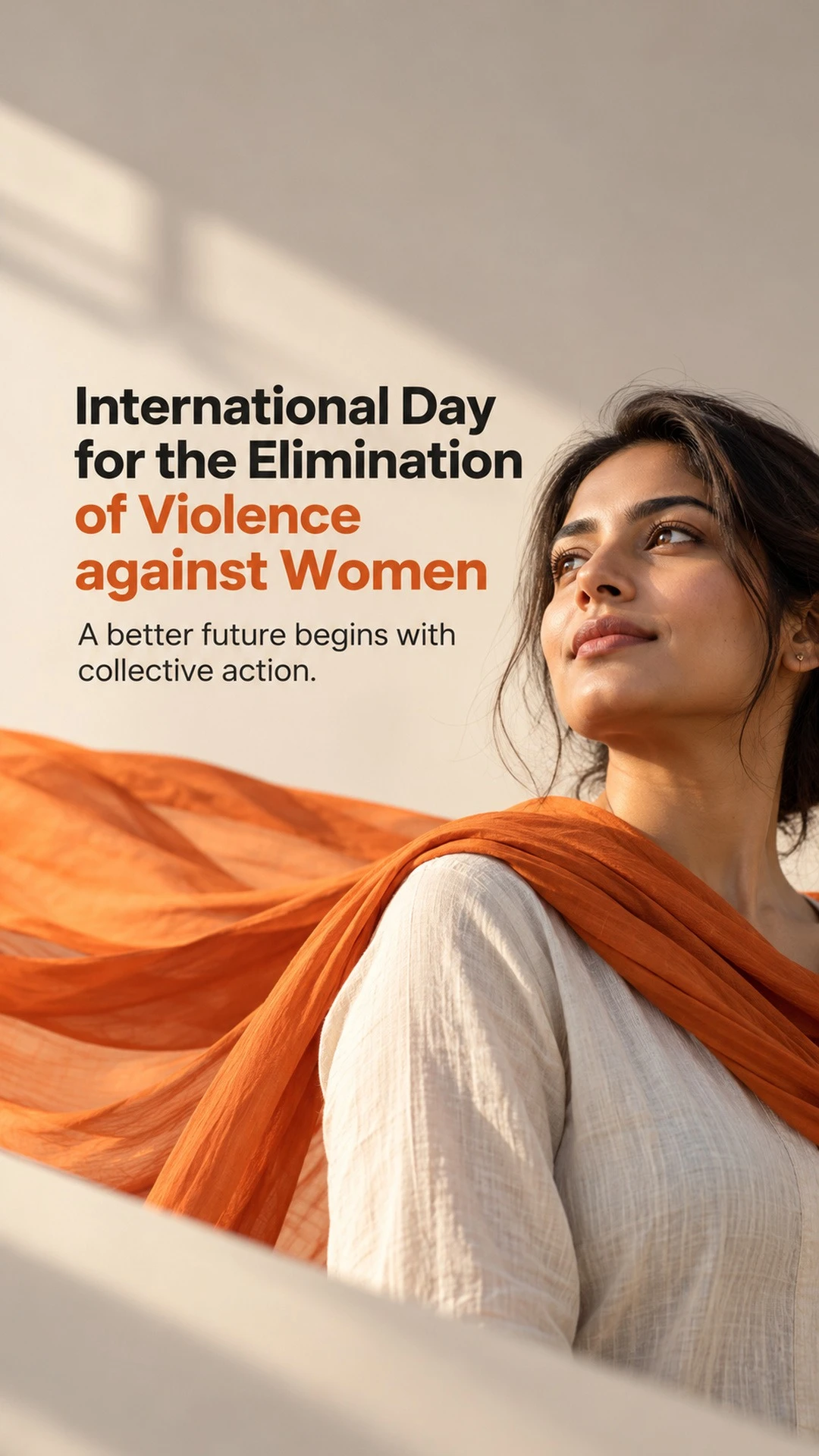 International Day for the Elimination of Violence against Women - International Day for the Elimination of Violence against Women Invitation Template by Reel Invite