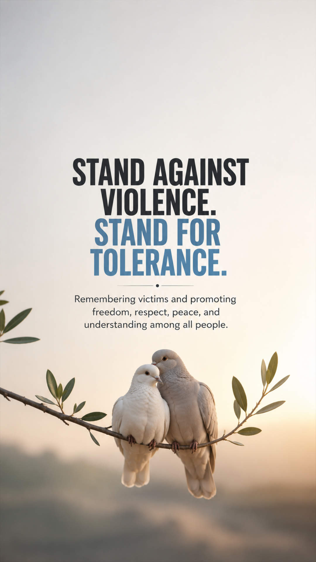 International Day of Remembrance and Tribute to the Victims of Terrorism - International Day of Remembrance and Tribute to the Victims of Terrorism Invitation Template by Reel Invite