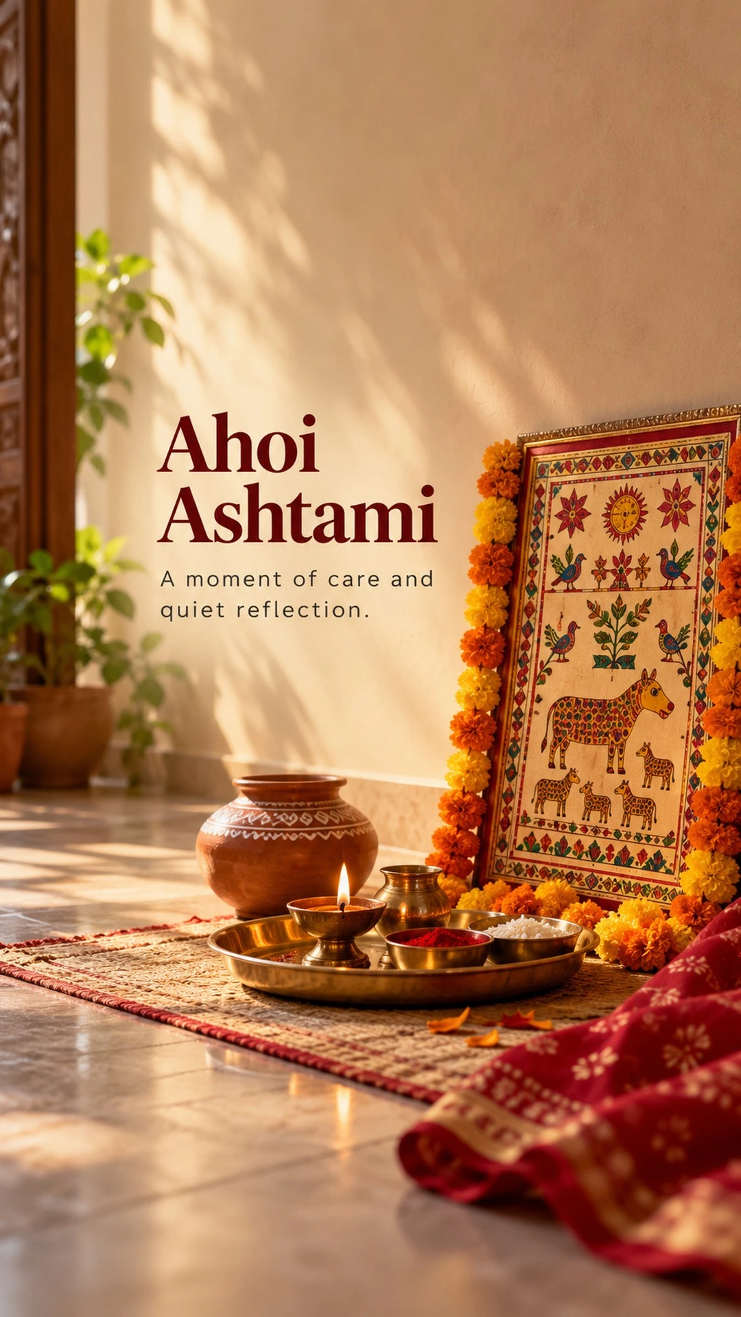 Ahoi Ashtami - Ahoi Ashtami Invitation Template by Reel Invite