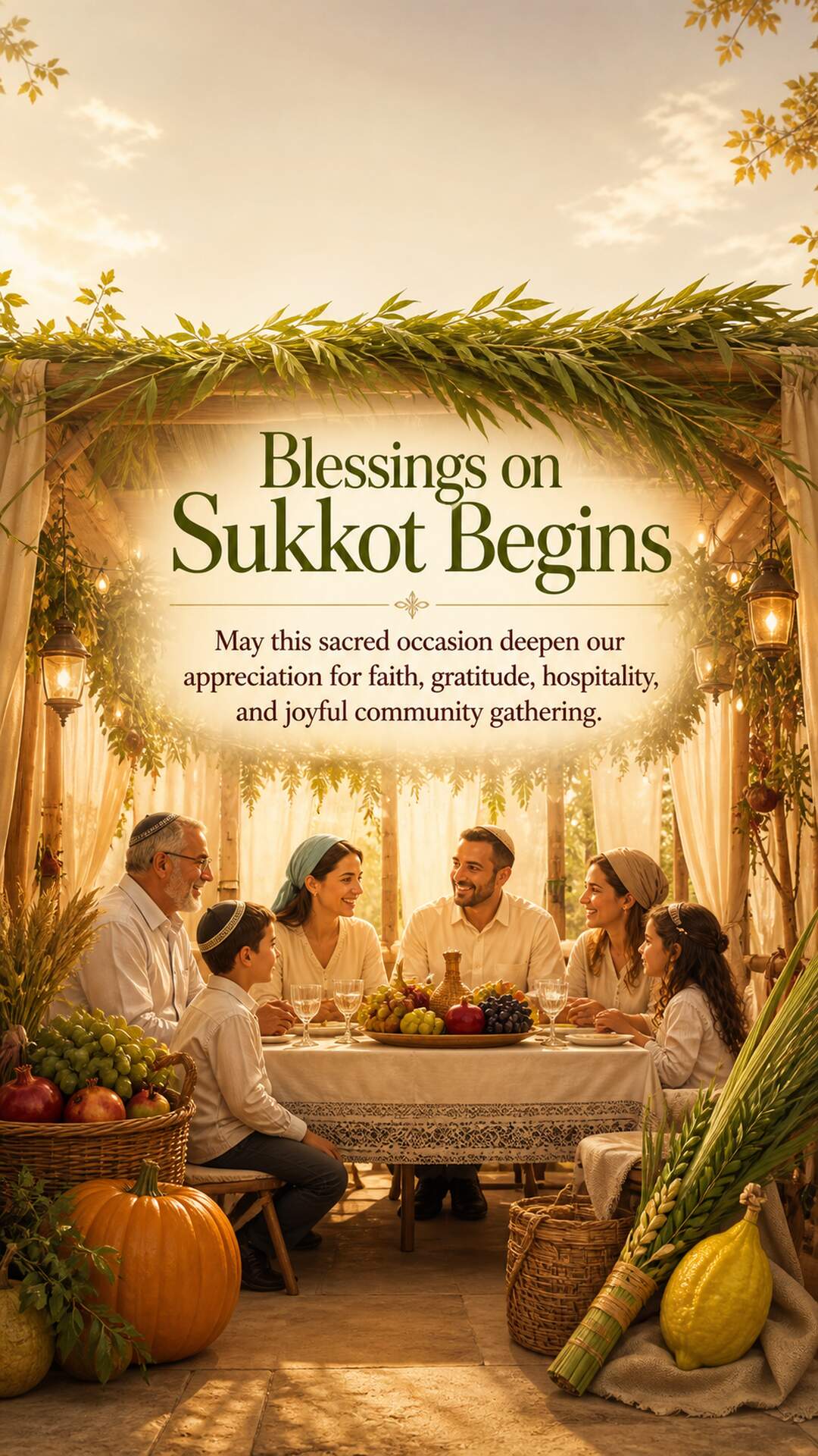 Sukkot Begins