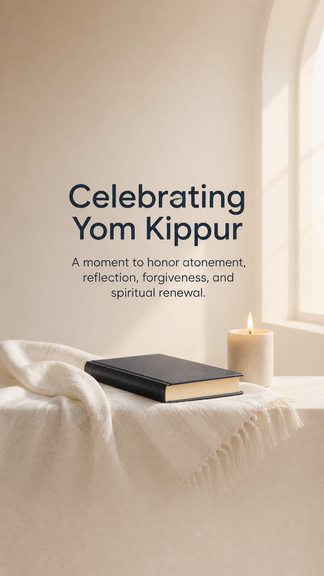 Yom Kippur - Yom Kippur Invitation Template by Reel Invite