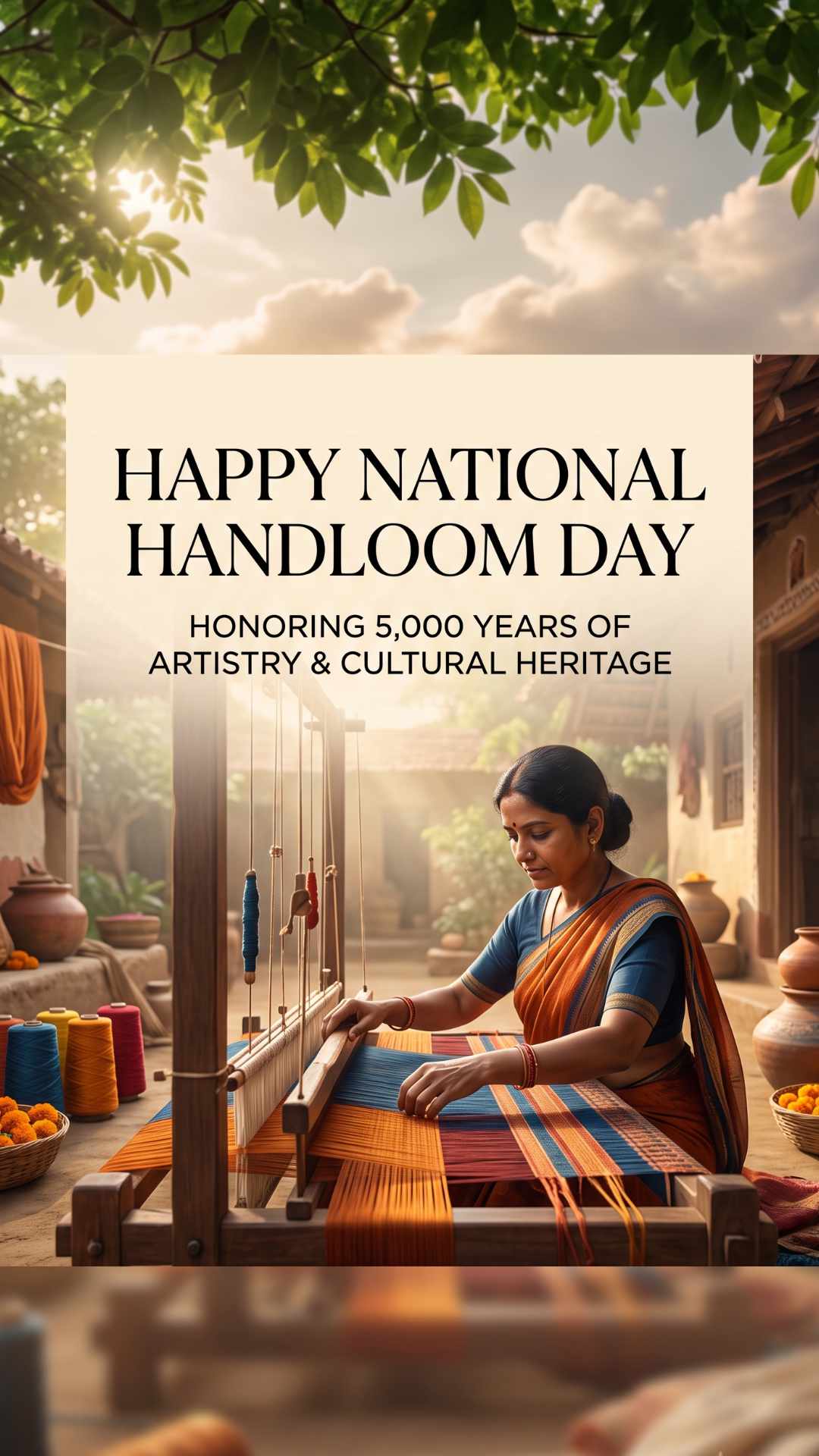 National handloom day