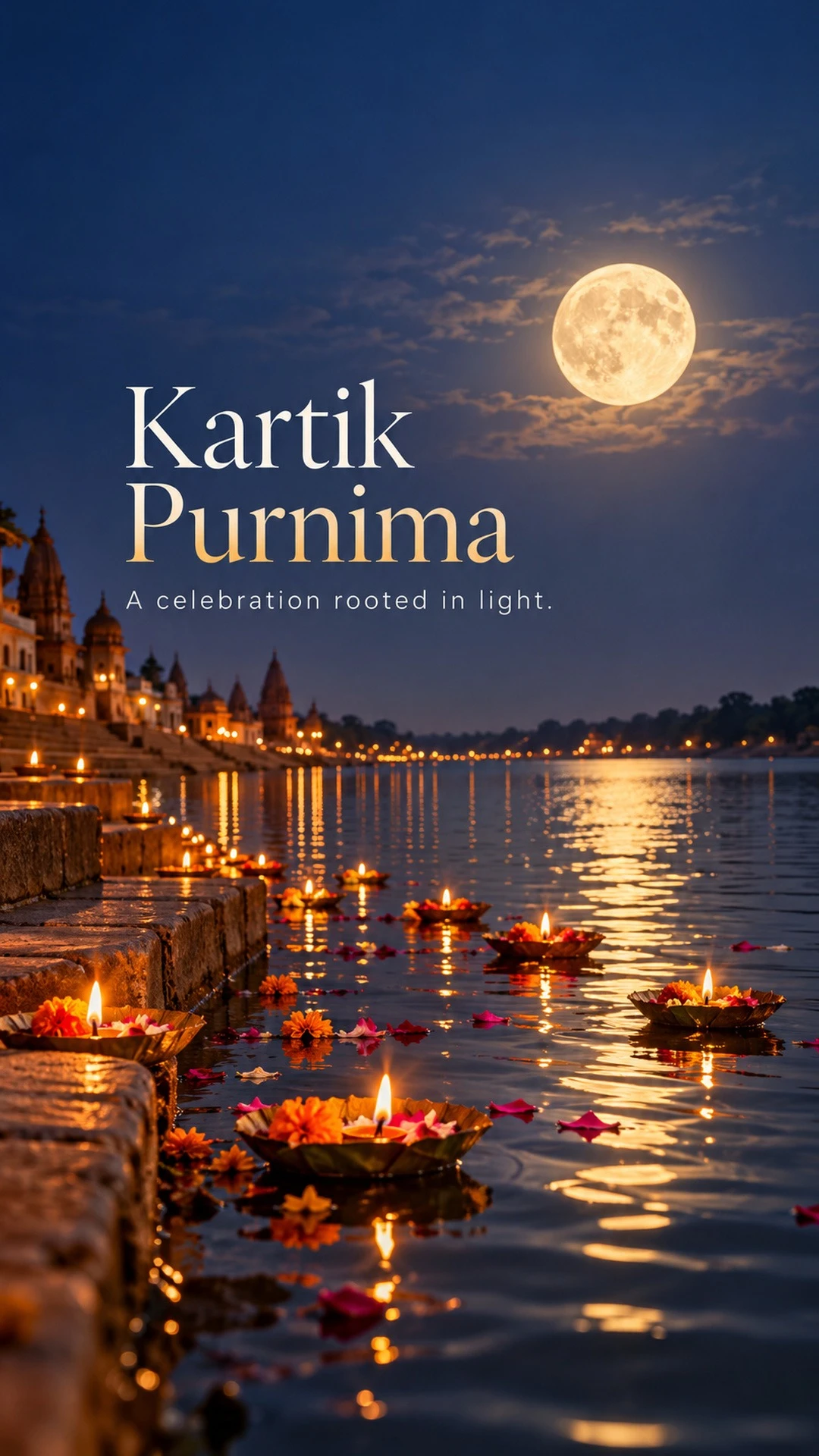 Kartik Purnima - Kartik Purnima Invitation Template by Reel Invite