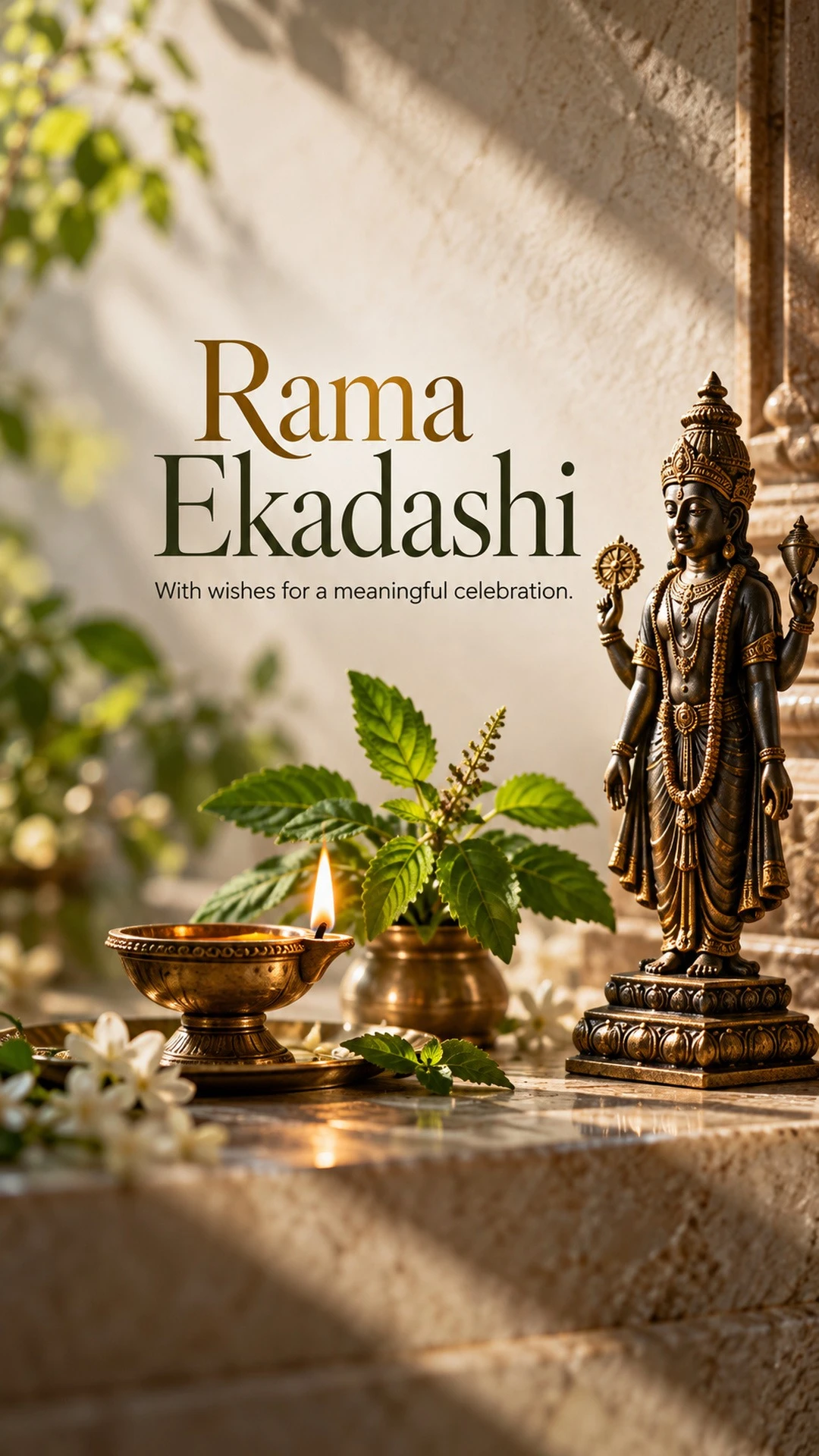 Rama Ekadashi - Rama Ekadashi Invitation Template by Reel Invite