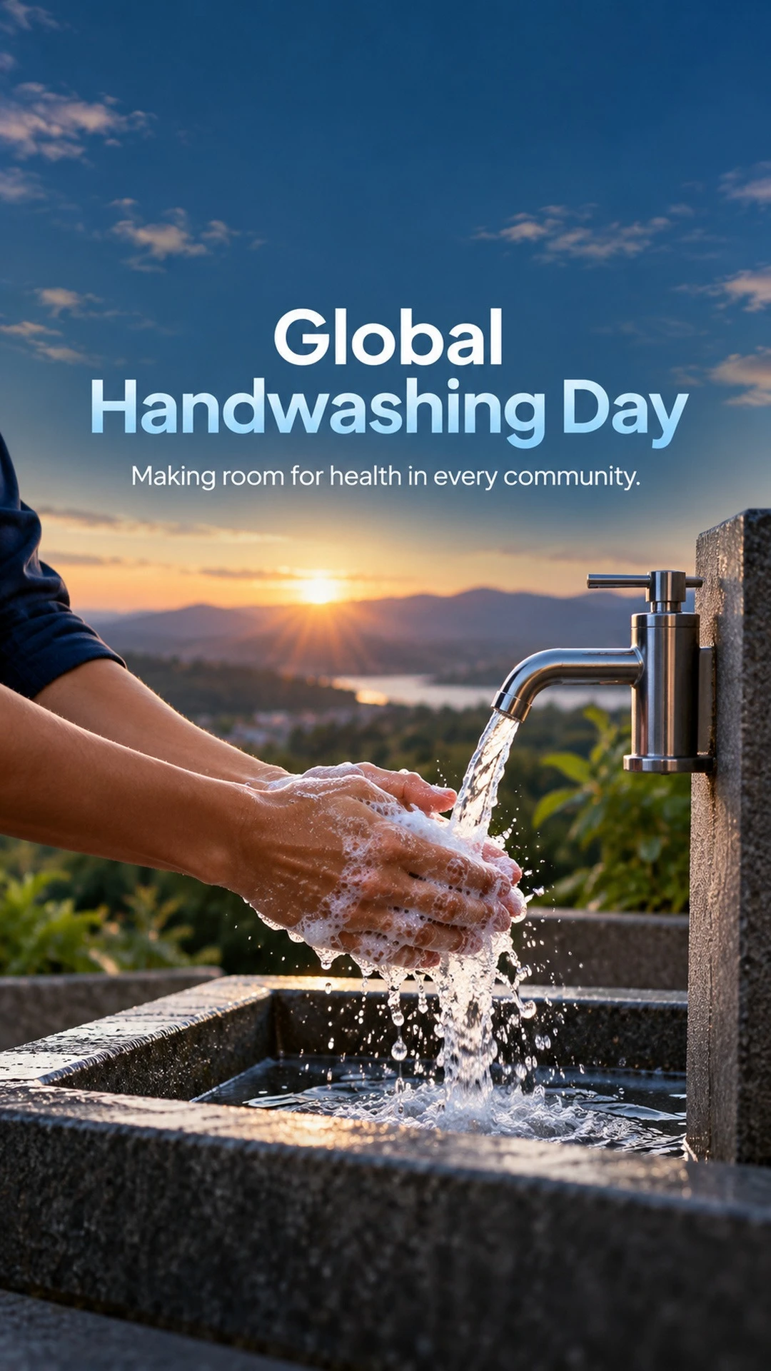 Global Handwashing Day - Global Handwashing Day Invitation Template by Reel Invite
