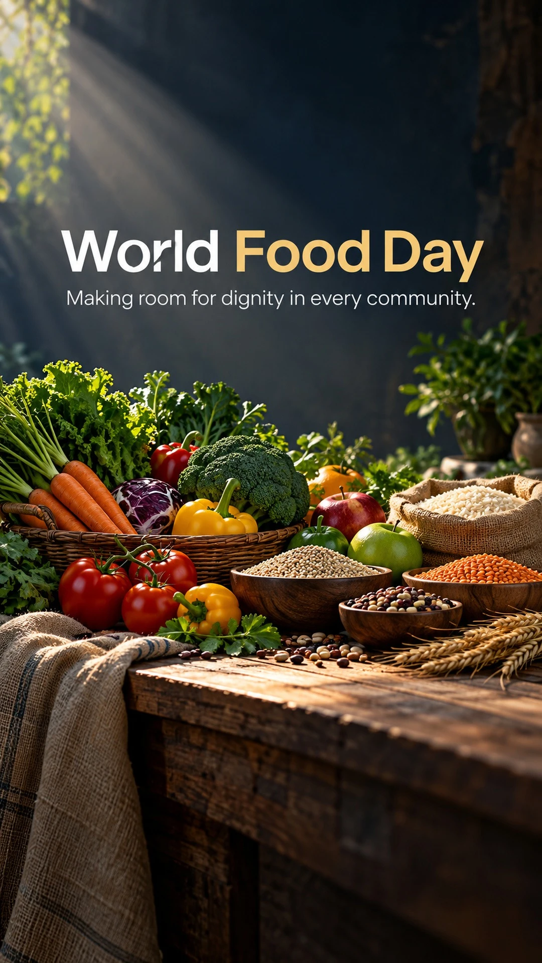 World Food Day - World Food Day Invitation Template by Reel Invite