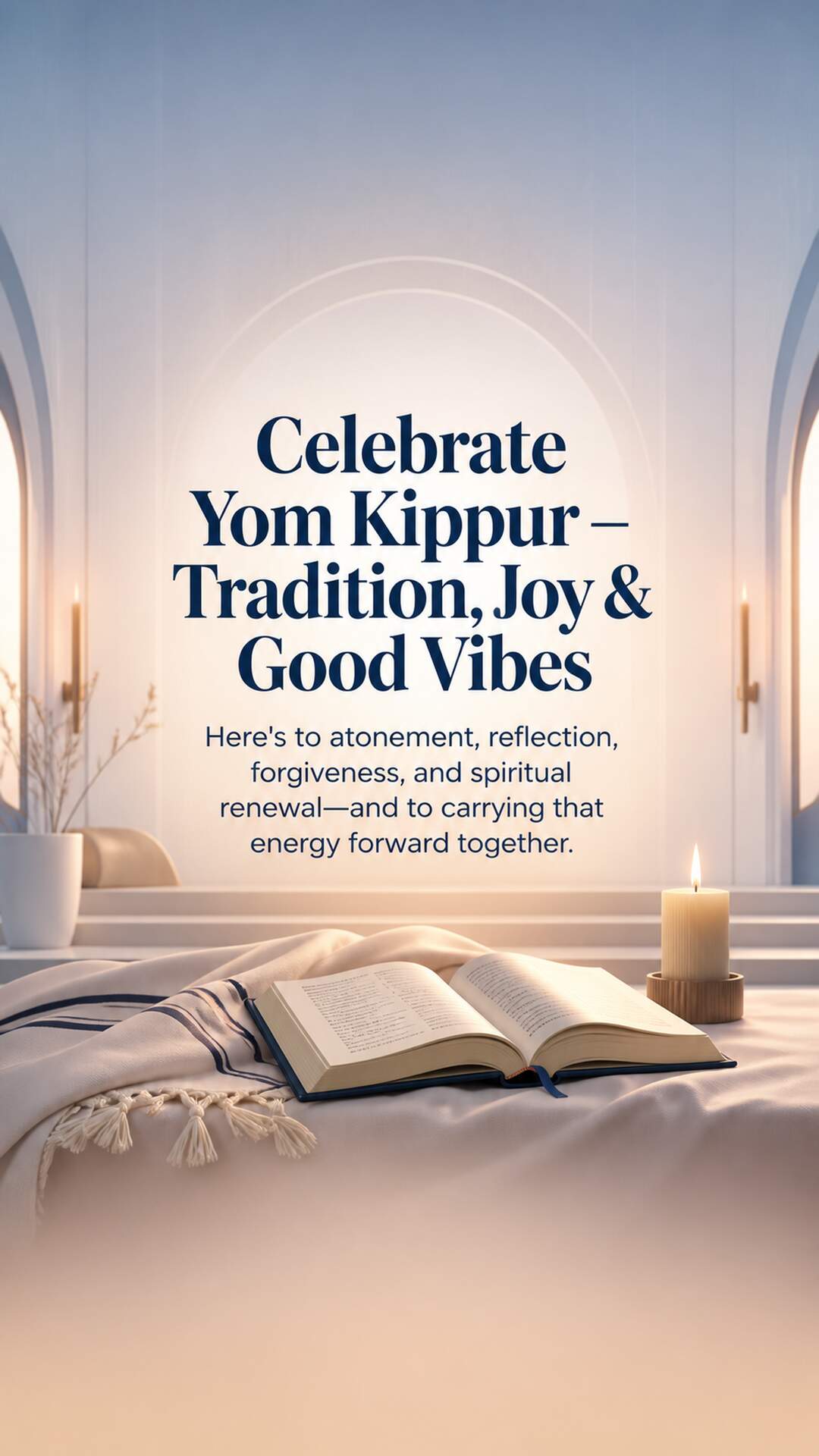 Yom Kippur - Yom Kippur Invitation Template by Reel Invite