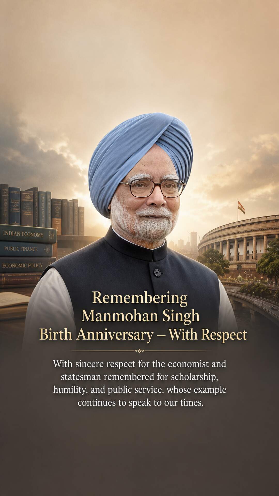 Manmohan Singh Birth Anniversary