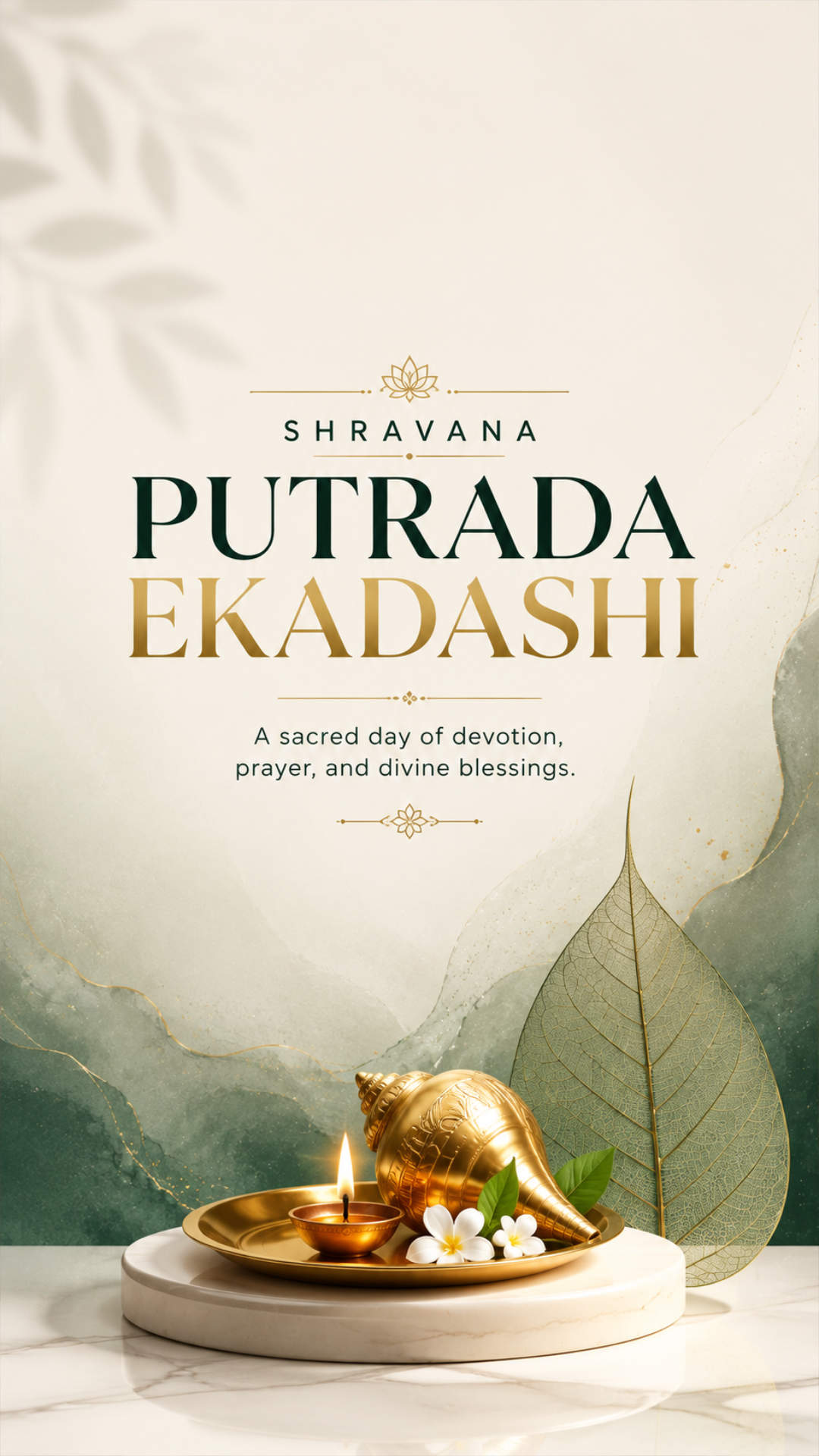 Shravana Putrada Ekadashi - Shravana Putrada Ekadashi Invitation Template by Reel Invite