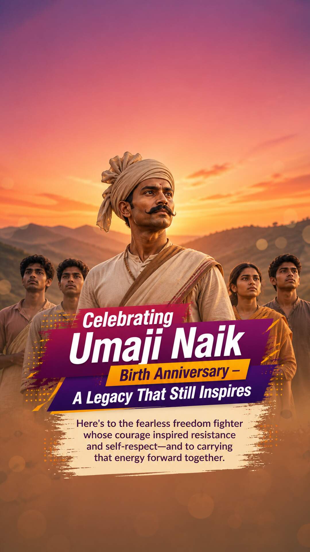 Umaji Naik Birth Anniversary