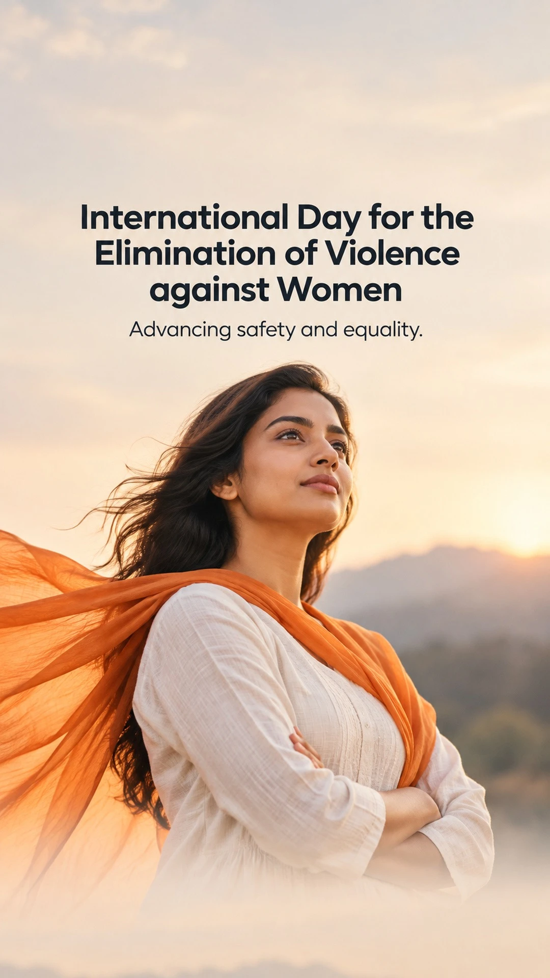 International Day for the Elimination of Violence against Women - International Day for the Elimination of Violence against Women Invitation Template by Reel Invite