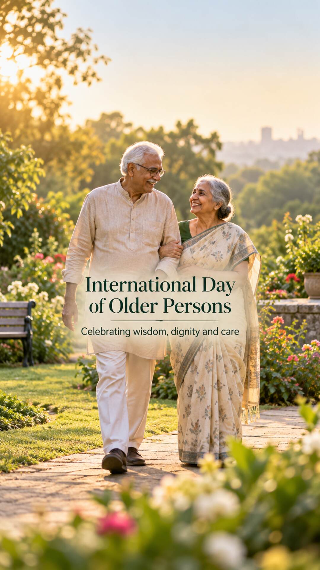 International Day of Older Persons - International Day of Older Persons Invitation Template by Reel Invite